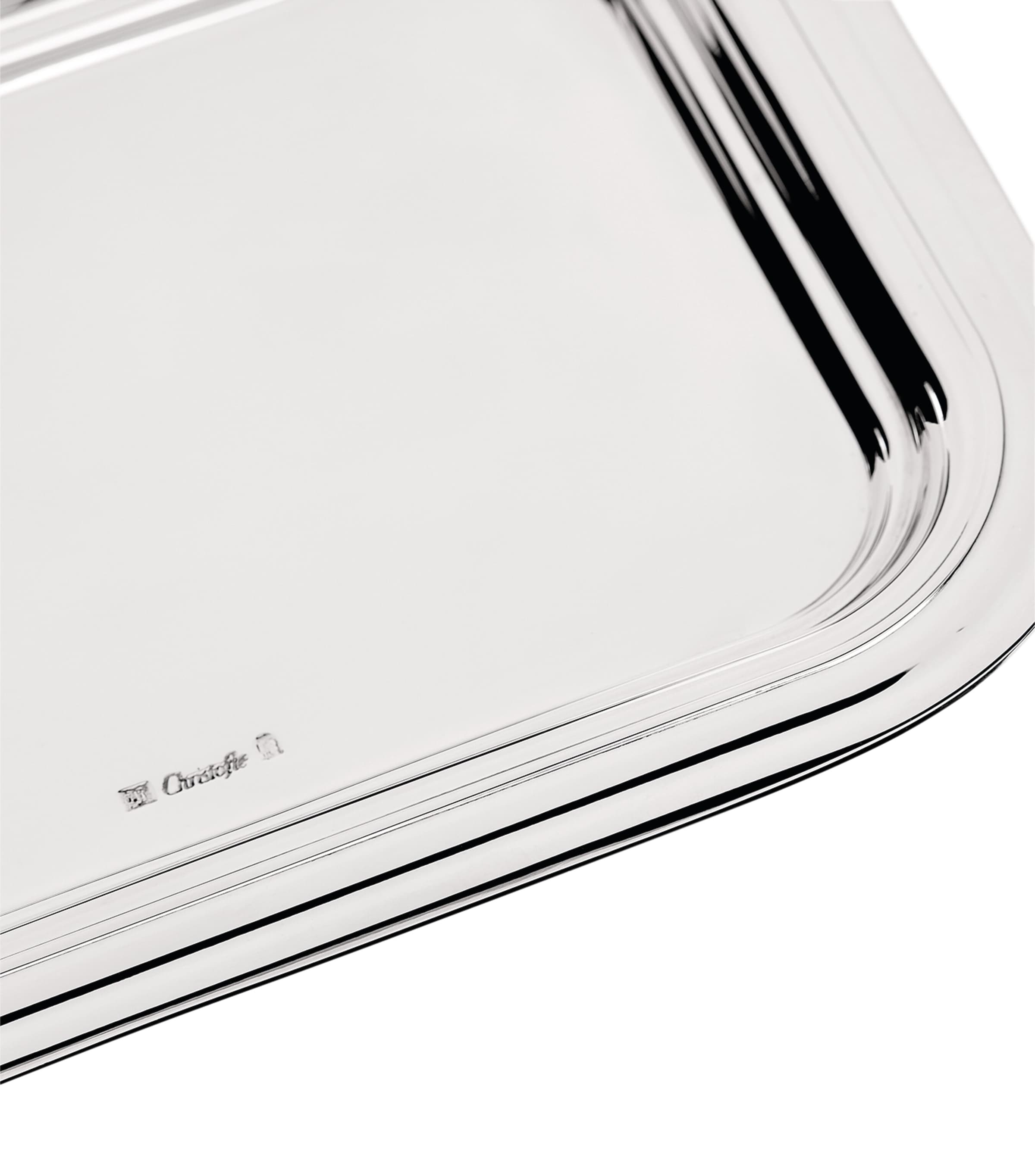 Christofle Silver-Plated Albi Butter Dish Silver Image 3