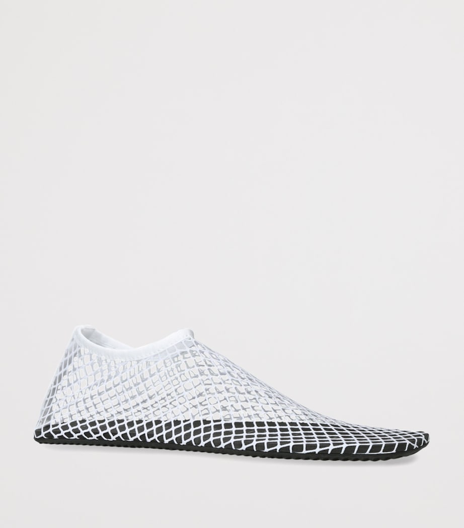 Mesh Water Ballet Flats WHITE/COMB Image 3