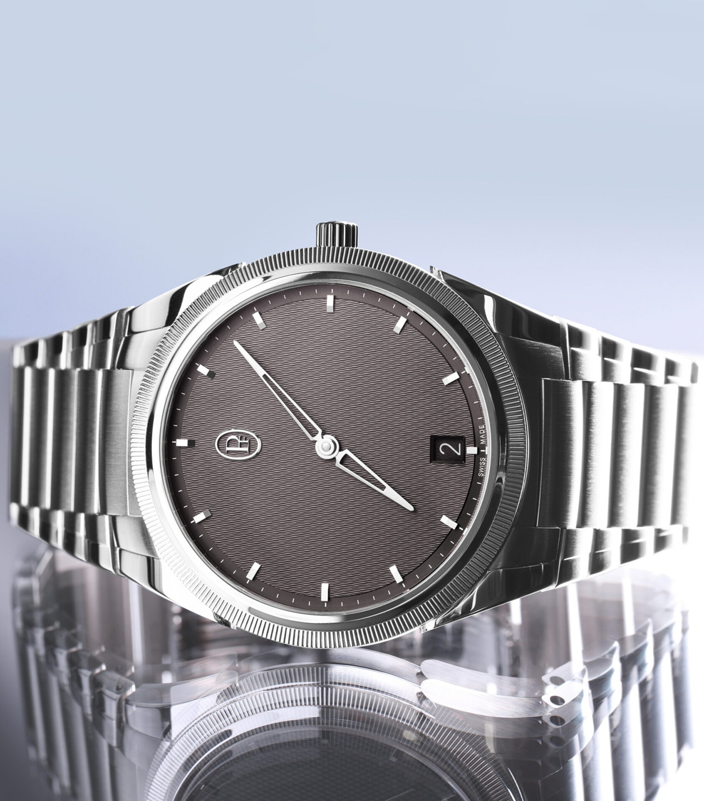Stainless Steel TONDA PF Micro-Rotor Watch 40mm GREY Image 7