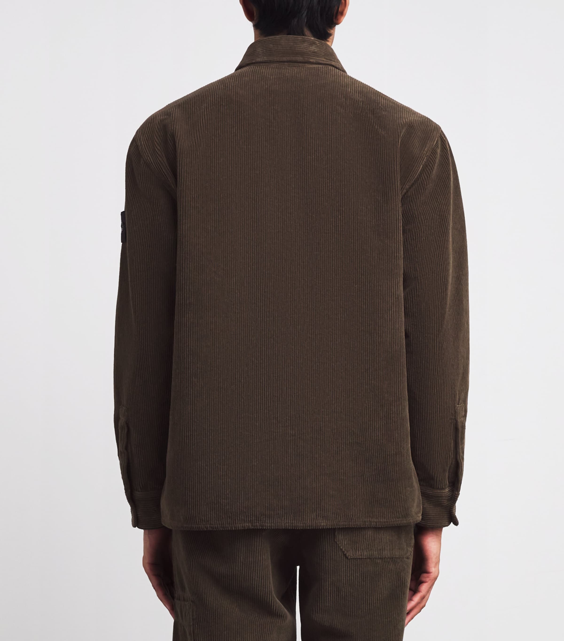 Organic Cotton Corduroy Overshirt V0054 Image 4