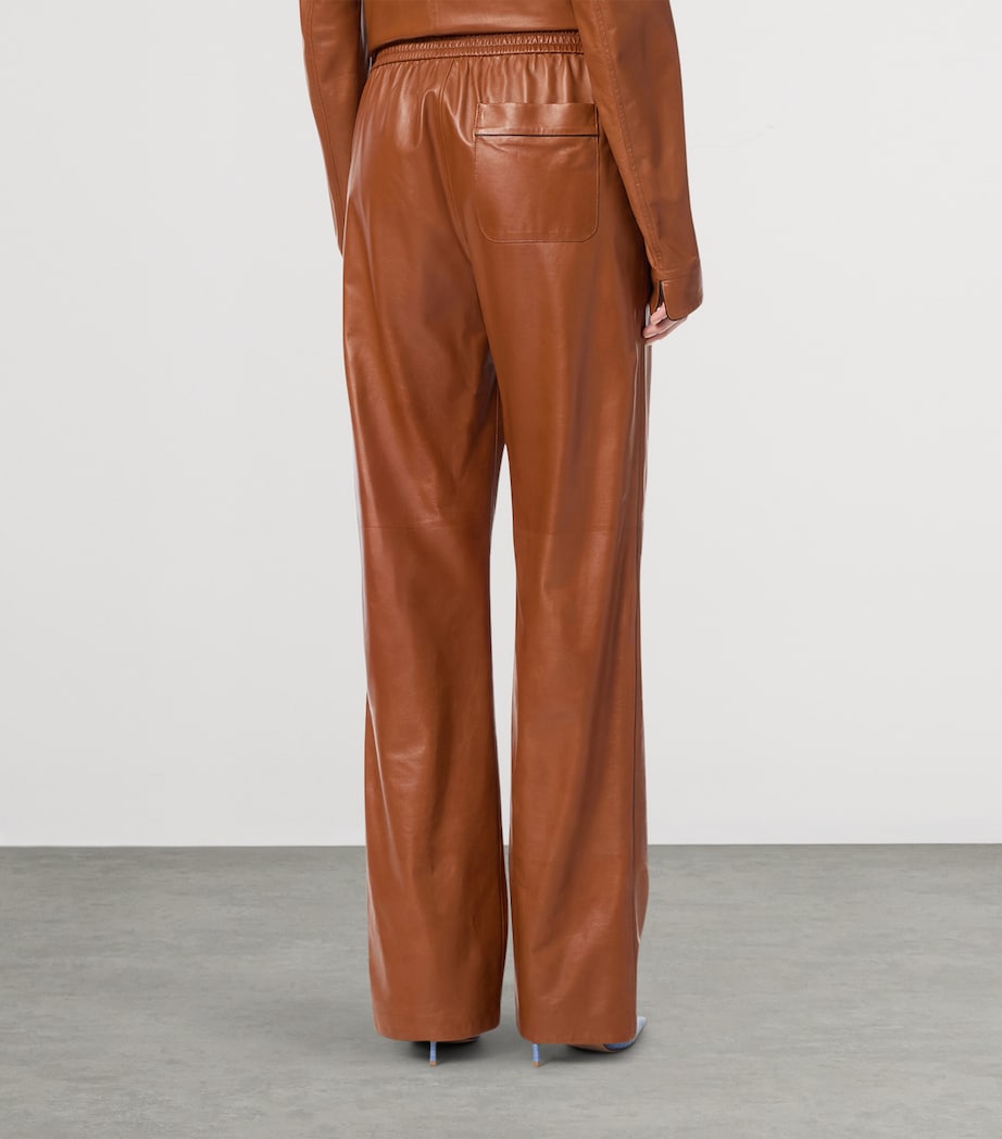 TOM FORD Womens Lambskin Tailored Trousers Edg Image 3