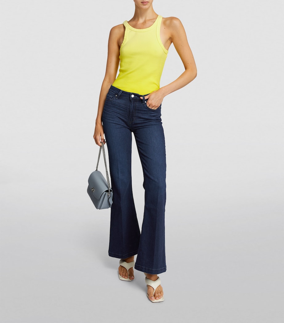 Genevieve Flared Jeans MODEL Image 2