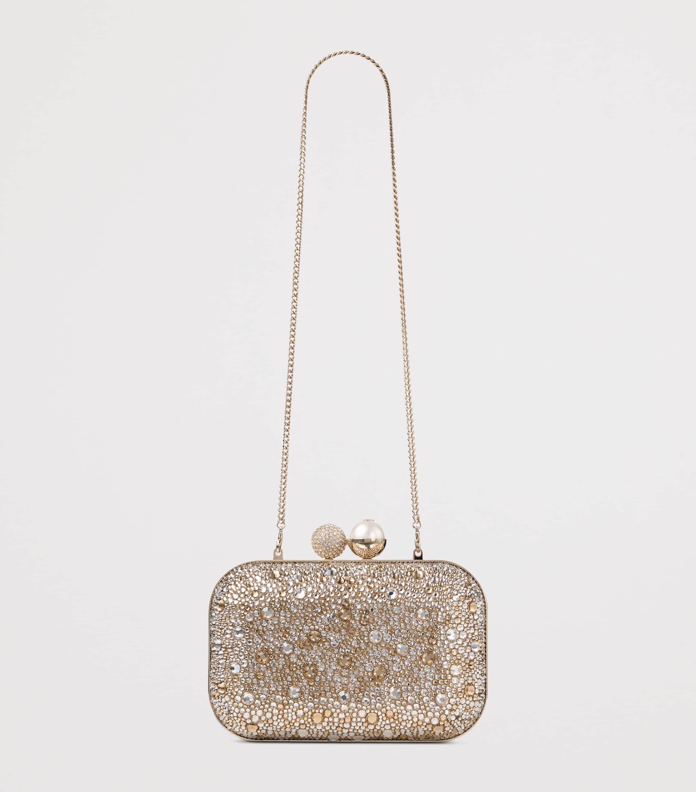 Jimmy Choo Cloud Clutch Bag Crystal Mix Image 3