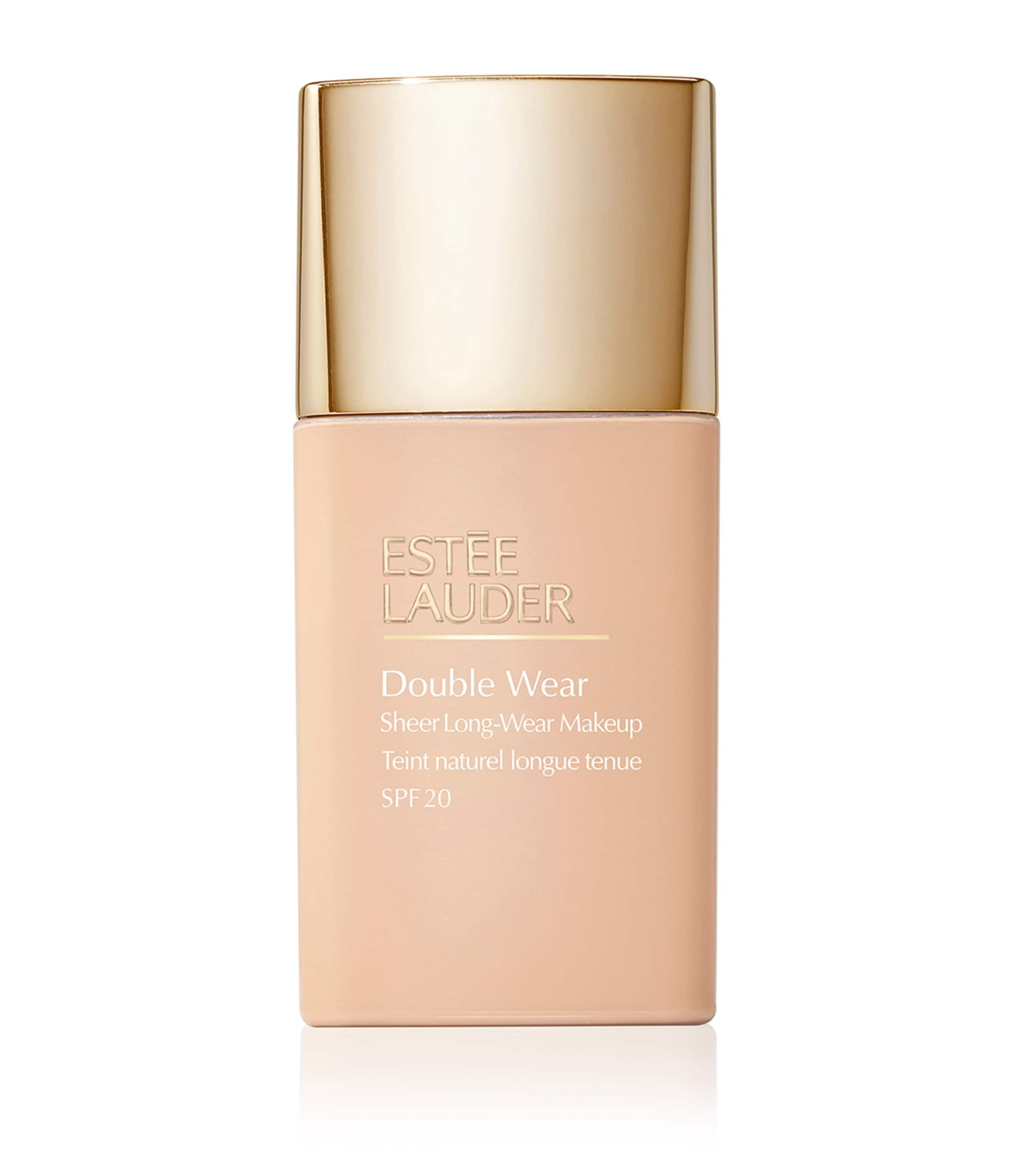 Shop Estée Lauder Double Wear Sheer Long-wear Foundation Spf20 In Beige