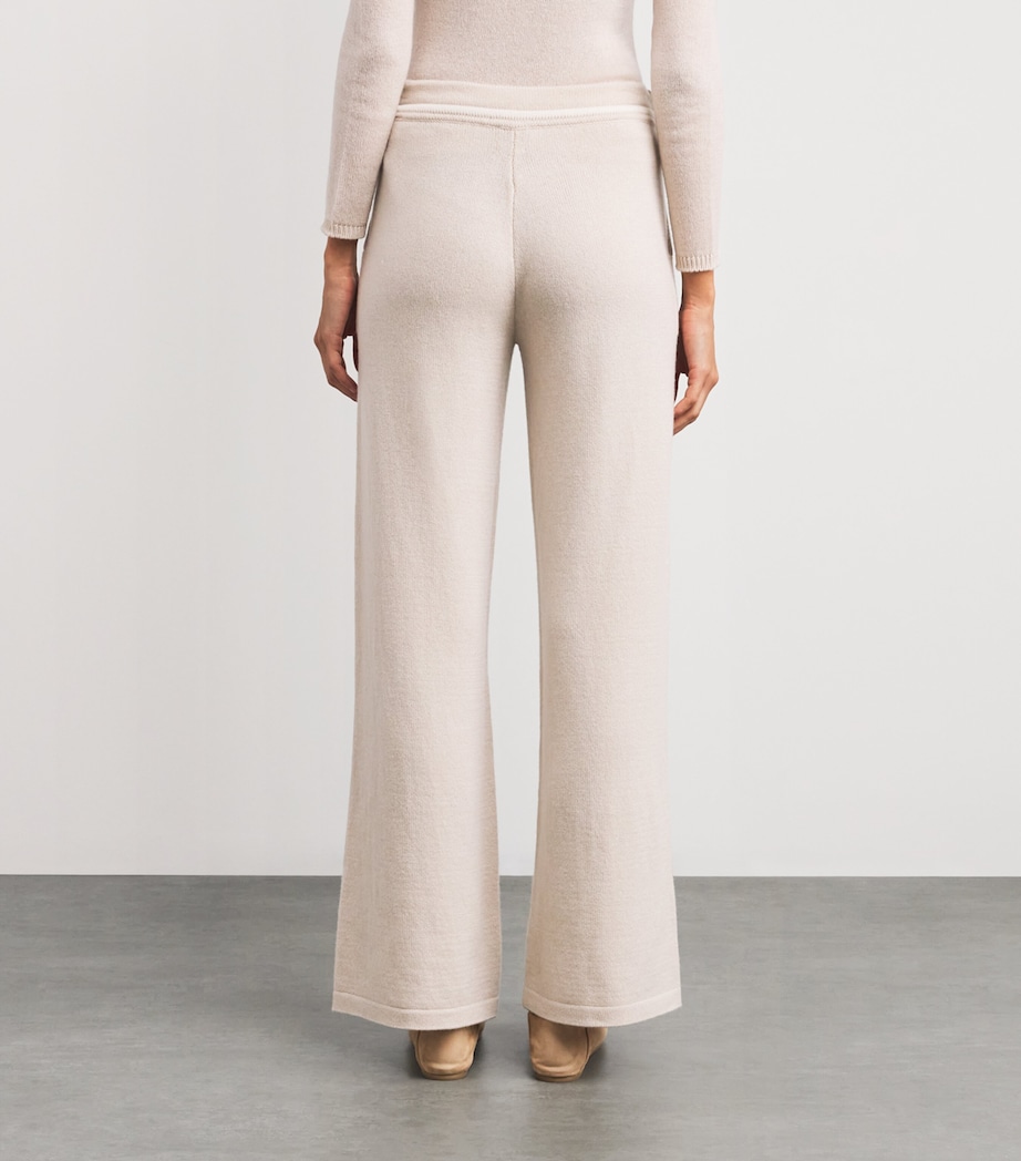 Cashmere Wide-Leg Trousers SABBIA PANNA Image 4