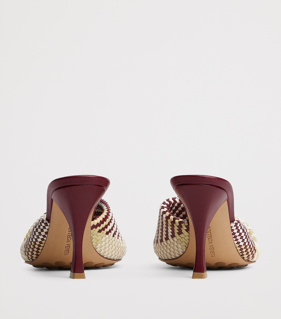 Bottega Veneta Leather Intrecciato Blink Mules 80 Image 4
