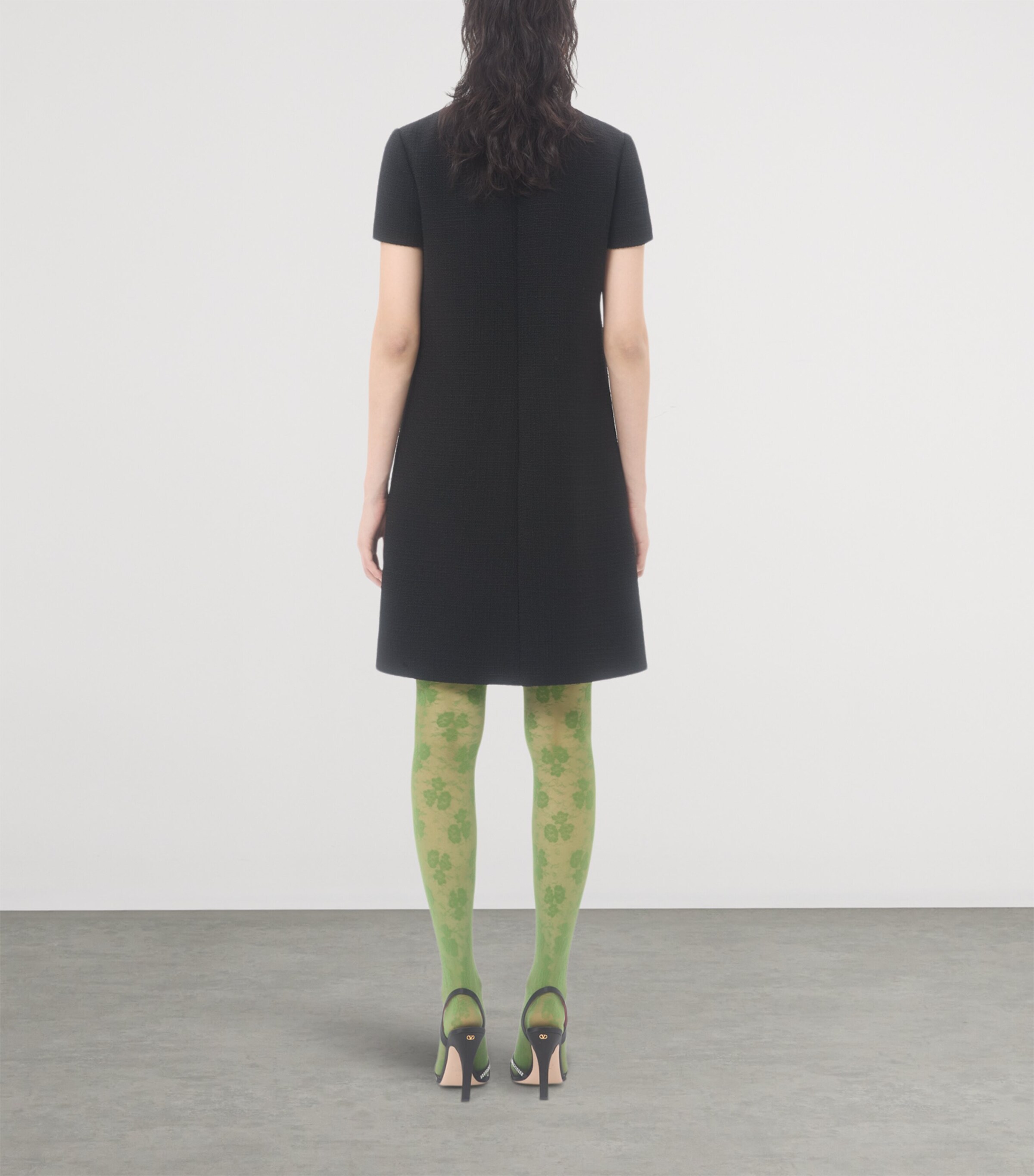 Wool-Blend Mini Dress ES9 Image 6