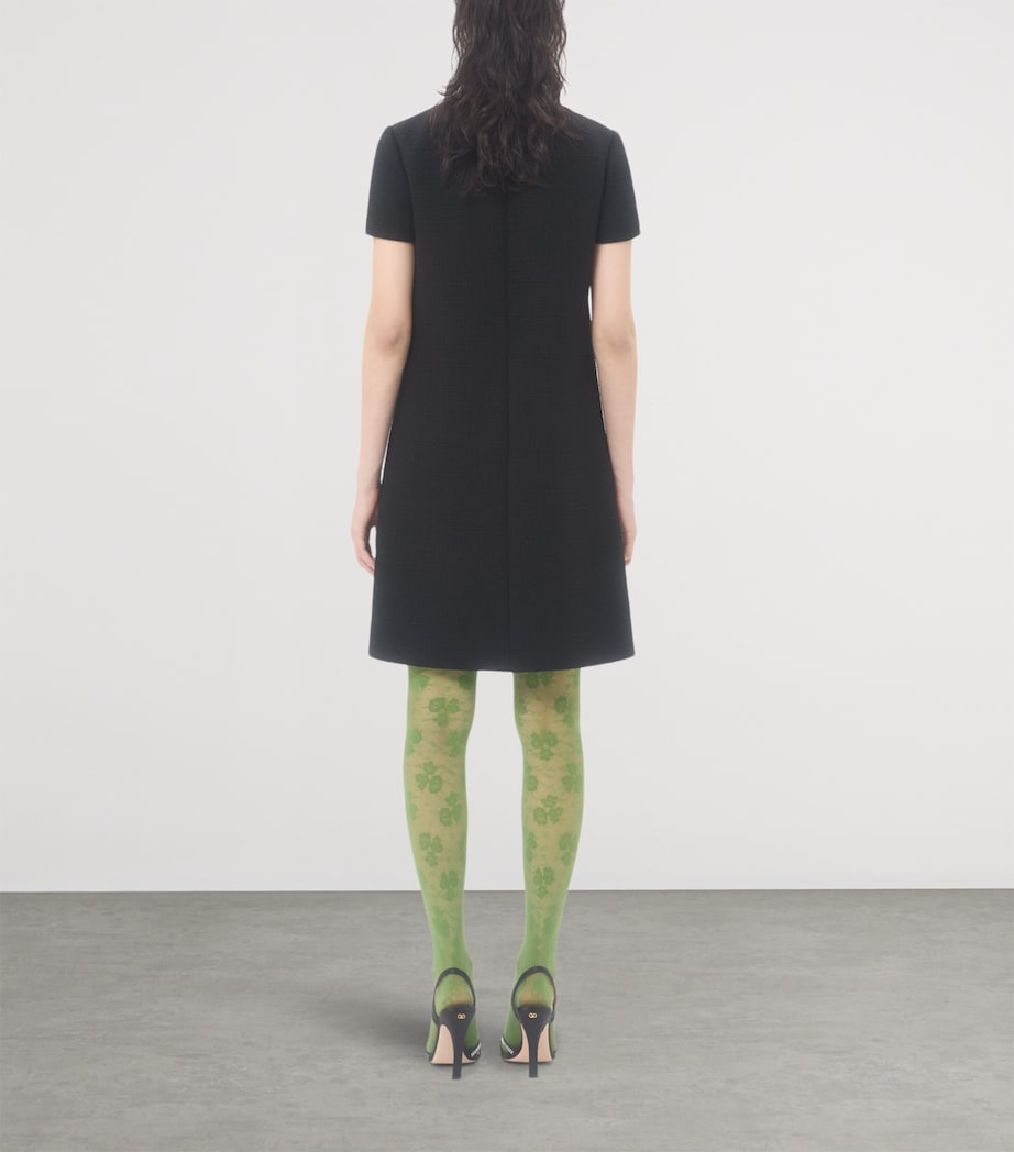 Wool-Blend Mini Dress ES9 Image 6