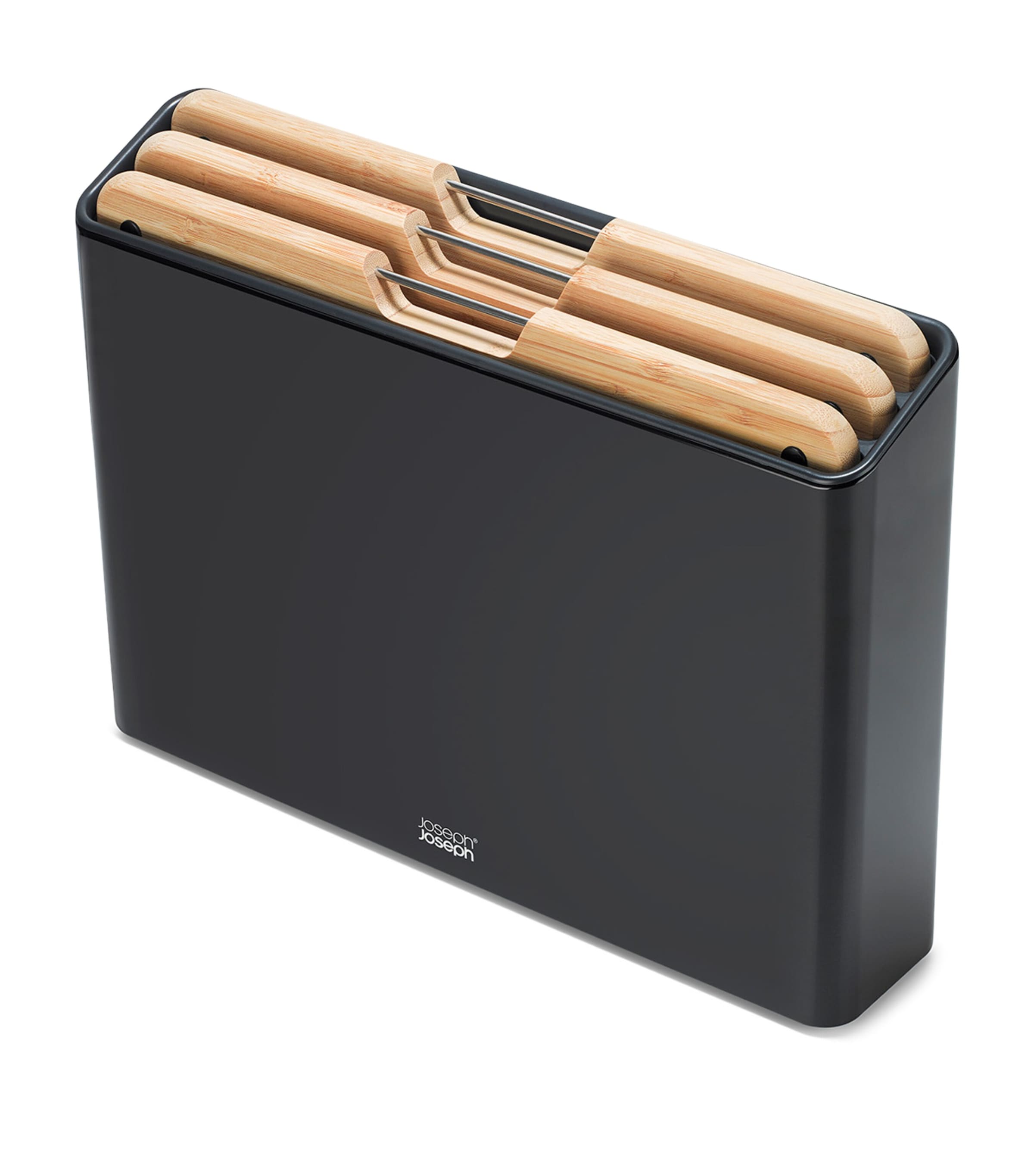 Folio Steel 3-Piece Chopping Board Set BLACK Image 1