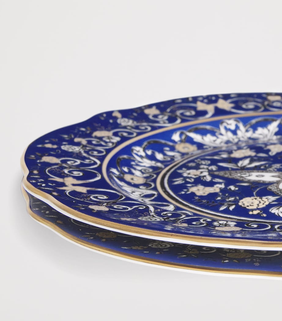 Harrods Bone China Butterfly Dessert Plate (Set of 2) Image 3