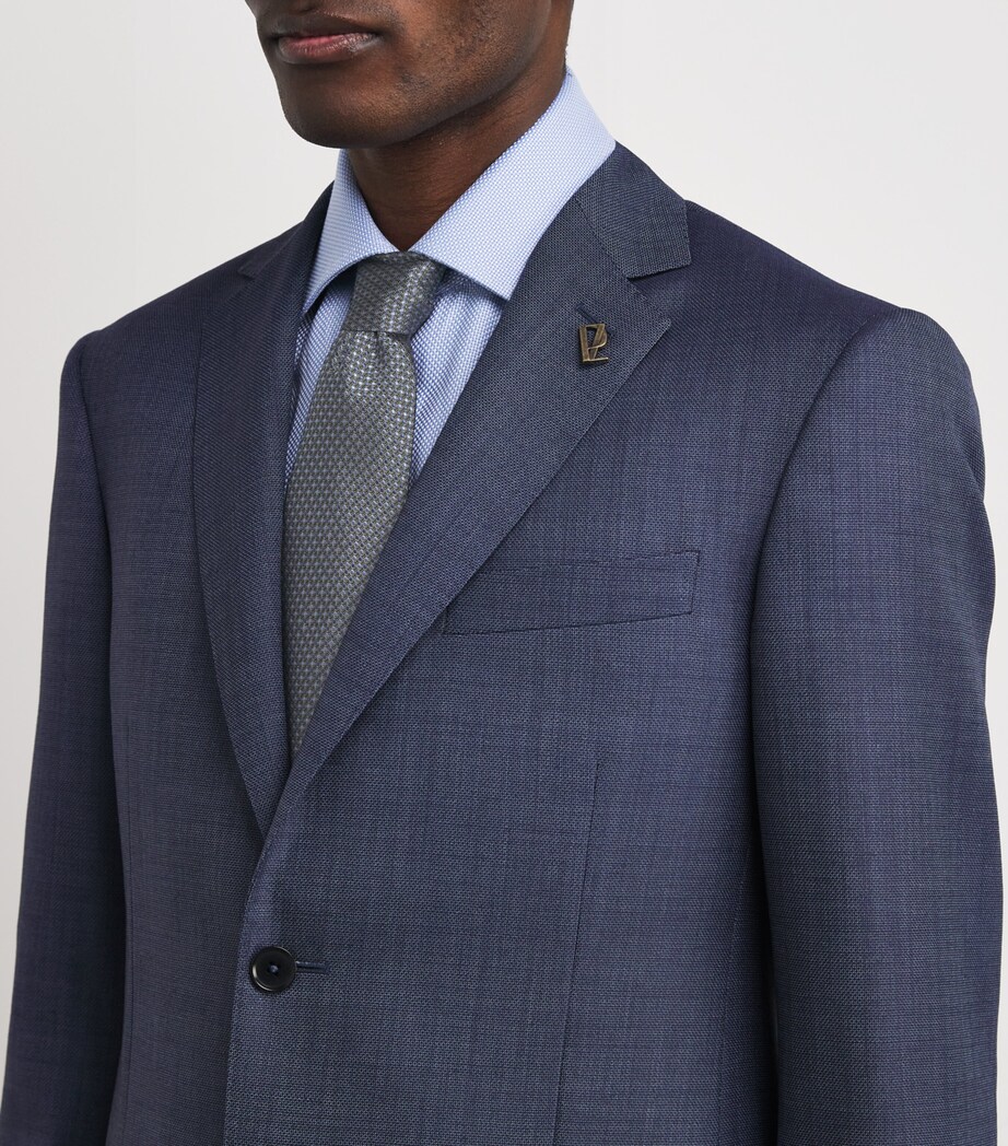 Pal Zileri Silk Geometric Tie Image 2