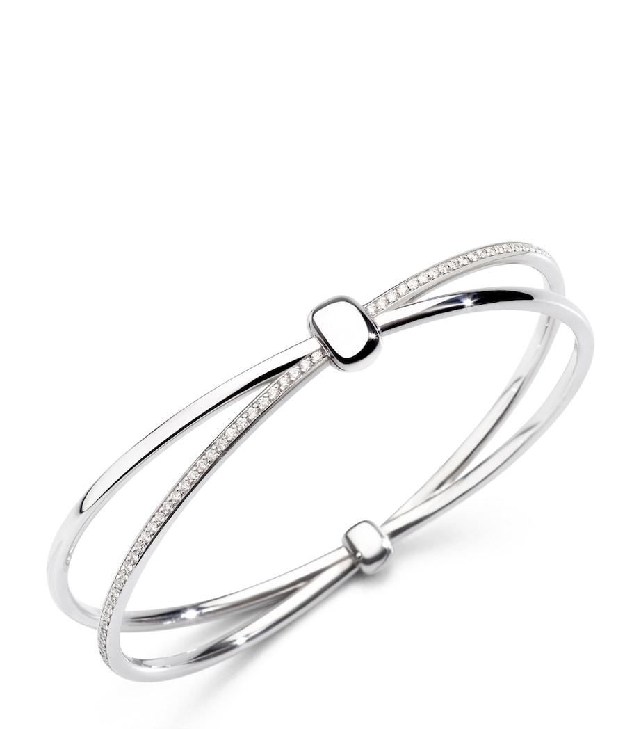 White Gold and White Diamond Pomellato Together Bracelet DB000 Image 1