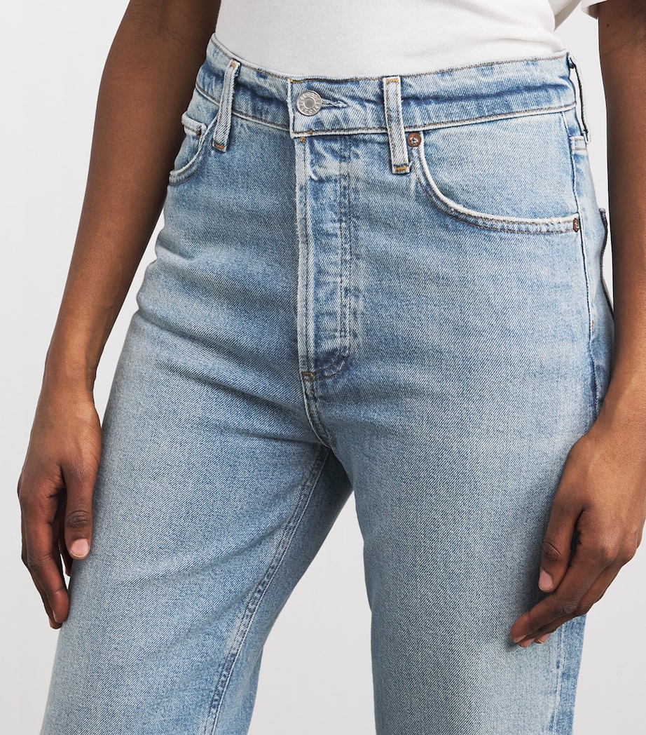 '90s Pinch Waist Cropped Jeans RIPPLE (MD IND VINT) Image 6