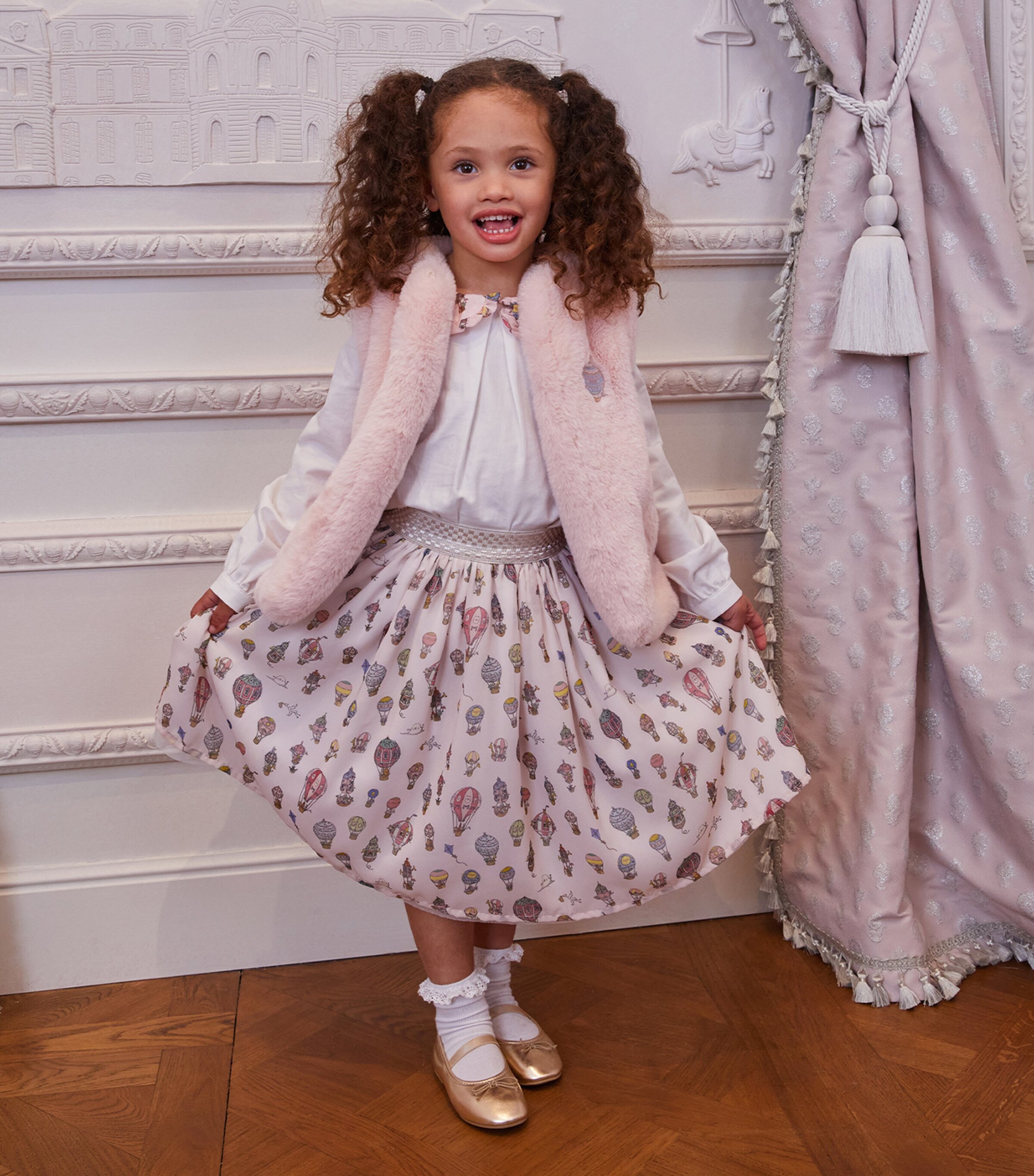 Balloon Ballerina Skirt (2-10 Years) HAB PINK Image 2