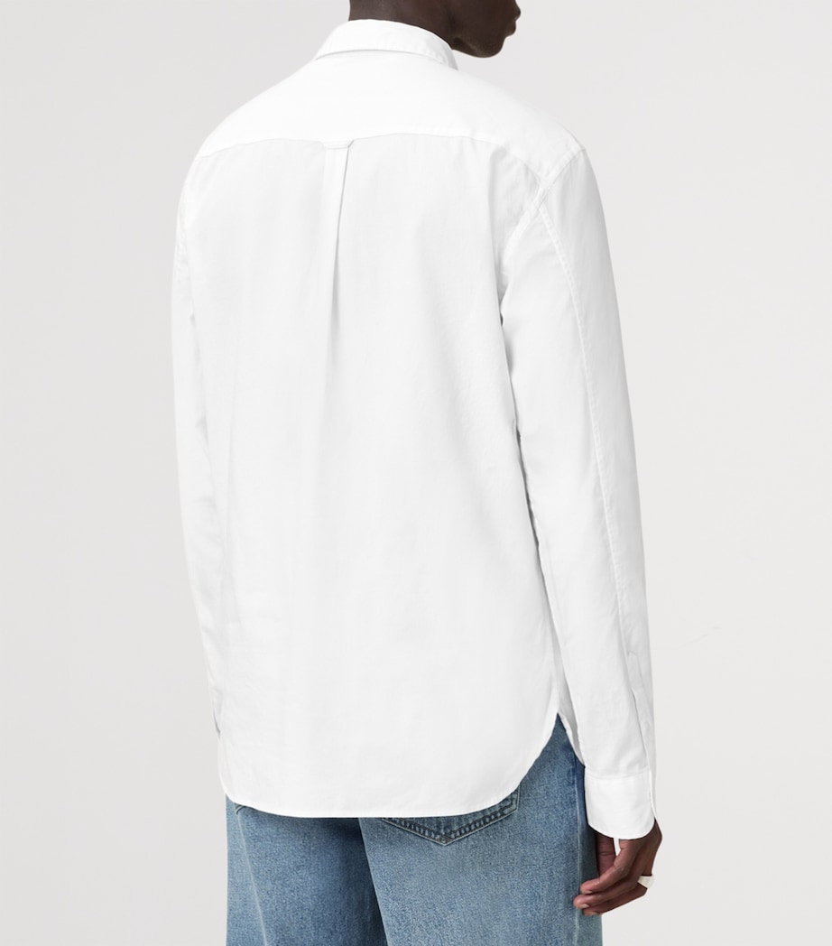 Stretch-Cotton Hawthorne Shirt WHITE Image 7