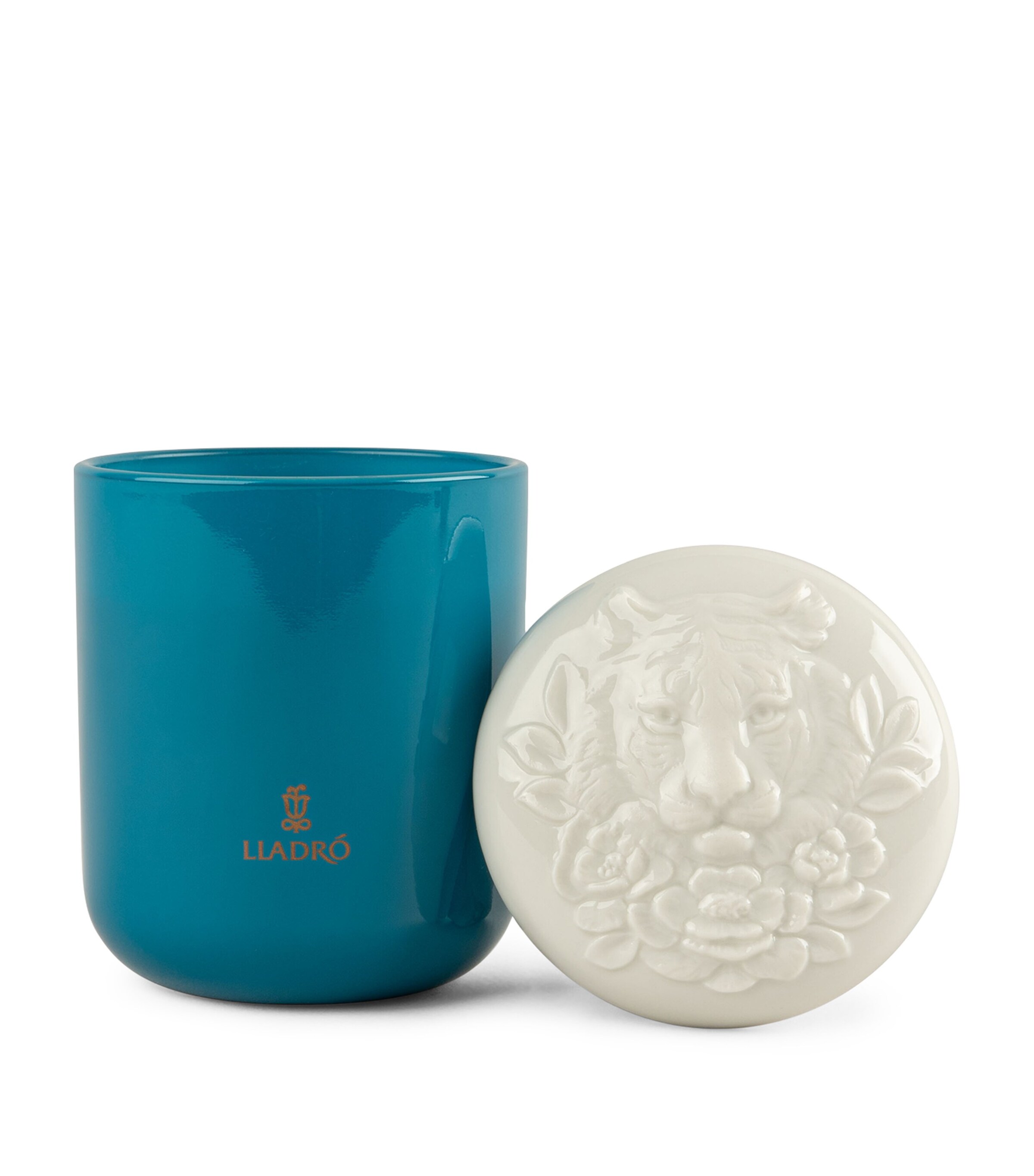 Lladrò Tiger Candle - Moonlight Scent