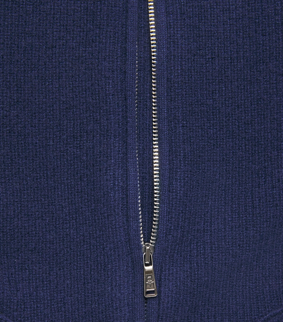Fioroni Cashmere Mens Cashmere Half-Zip Sweater Image 6