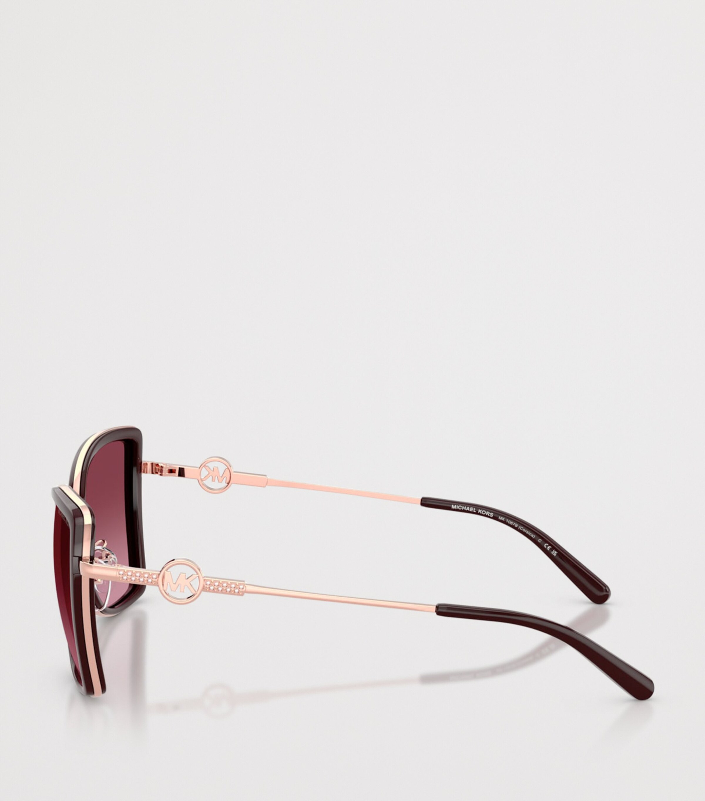 Michael Kors Corsica Butterfly Sunglasses Gold Image 3