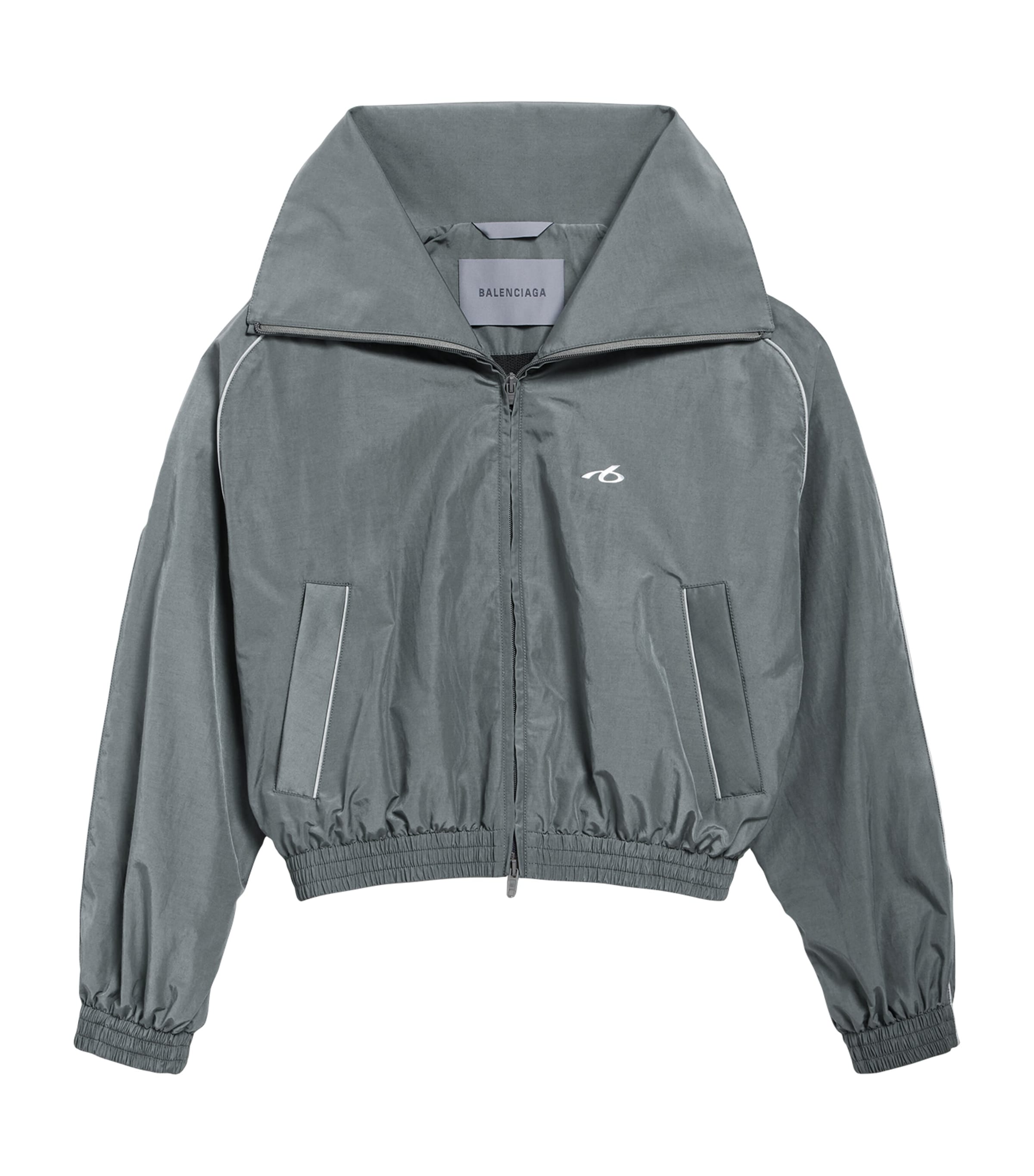 Balenciaga Womens Technical  Cotton Track Jacket Image 1