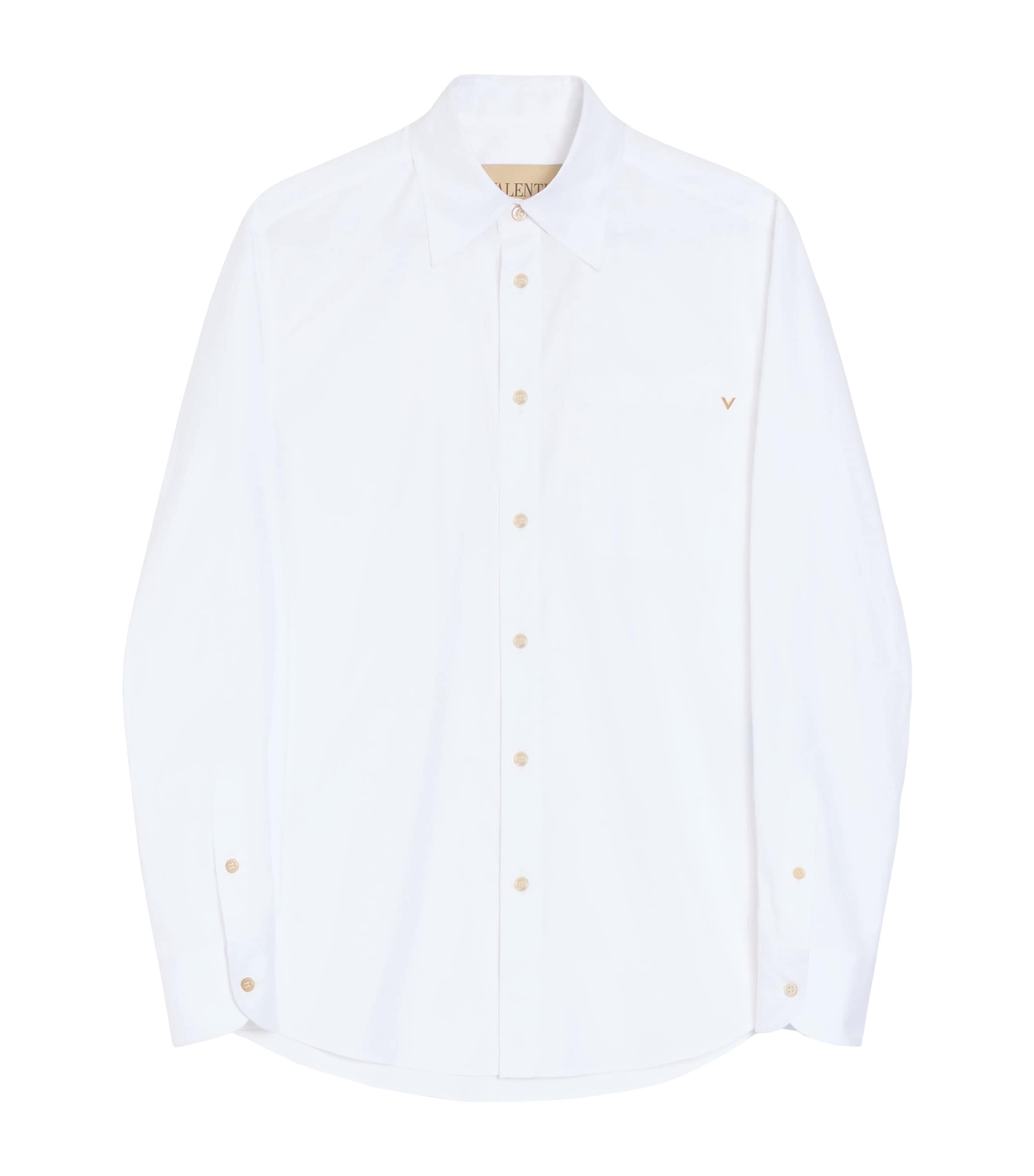 Valentino Mens Cotton VGold Shirt Image 1