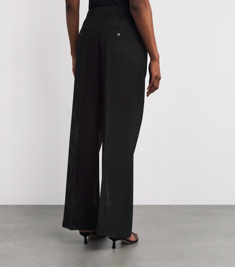 Crochet La Scala Trousers BL01 SOLID Image 4