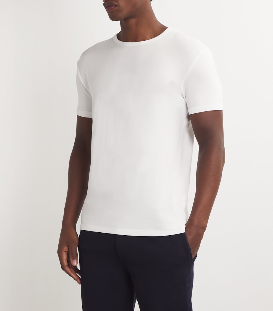 Modal-Blend Lounge T-Shirt (Pack of 3) 1A MULTICOLOUR Image 3