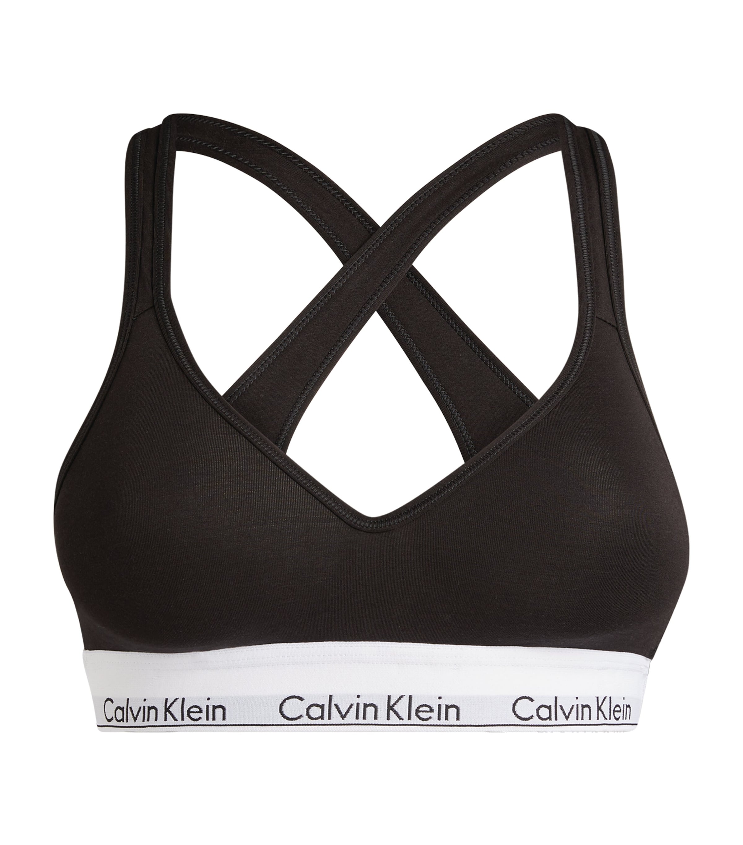 CALVIN KLEIN PADDED LOGO BRALETTE 