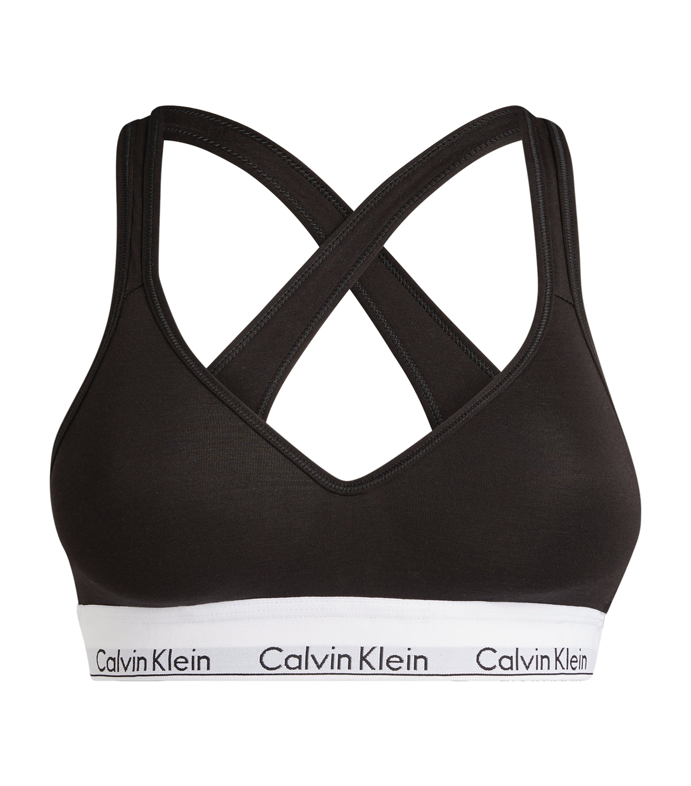 Calvin Klein Padded Logo Bralette | Women Clothing | Lingerie & Hosiery | Bras | Designers | Calvin Klein