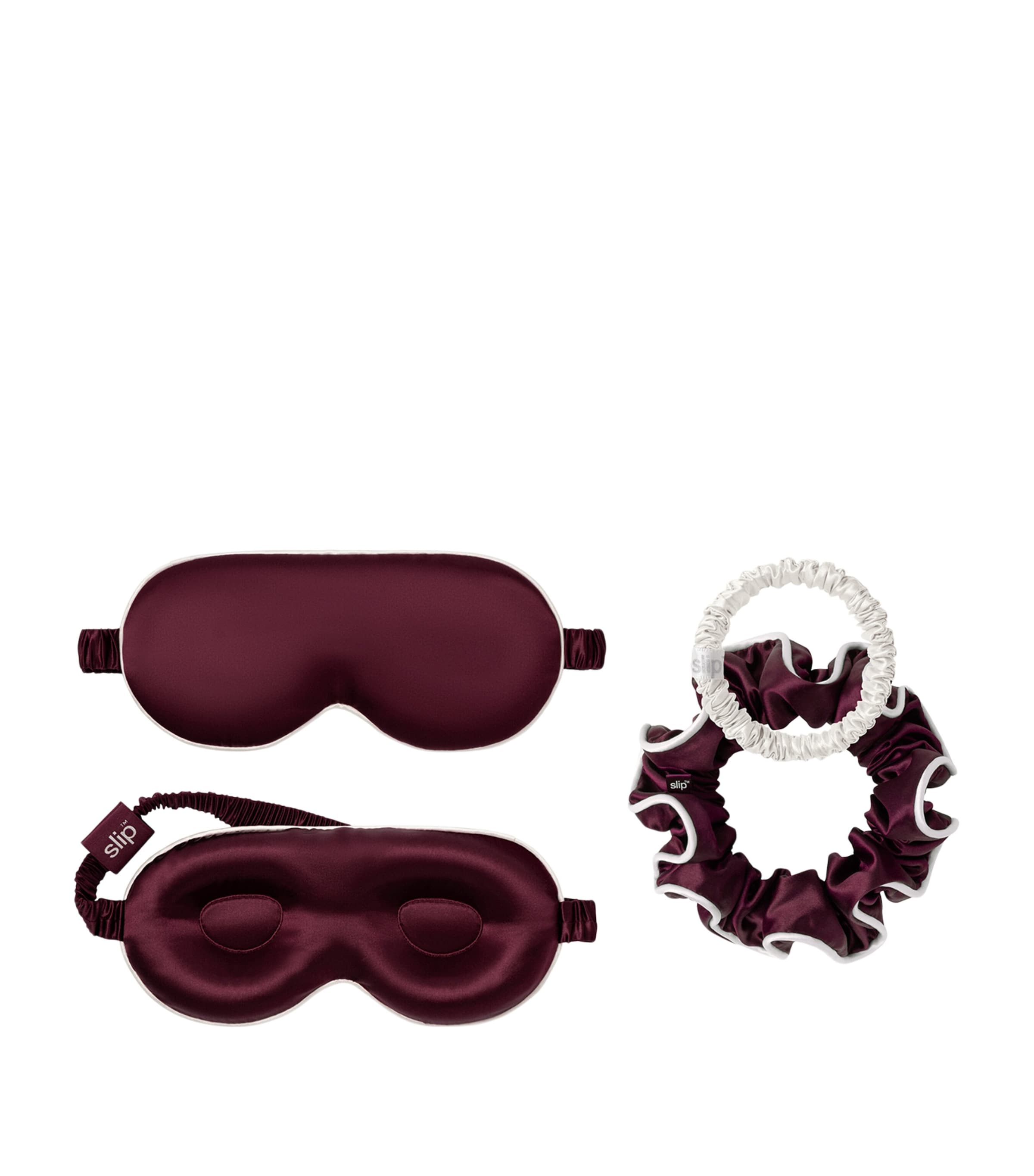 Slip Pure Silk Lottie Sleep Mask and Scrunchies Sleepover Set Lottie Image 2