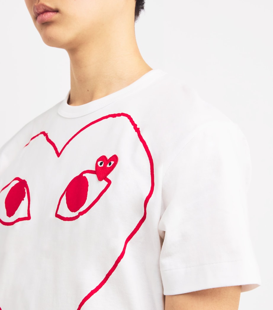 Heart Logo T-Shirt WHITE Image 6