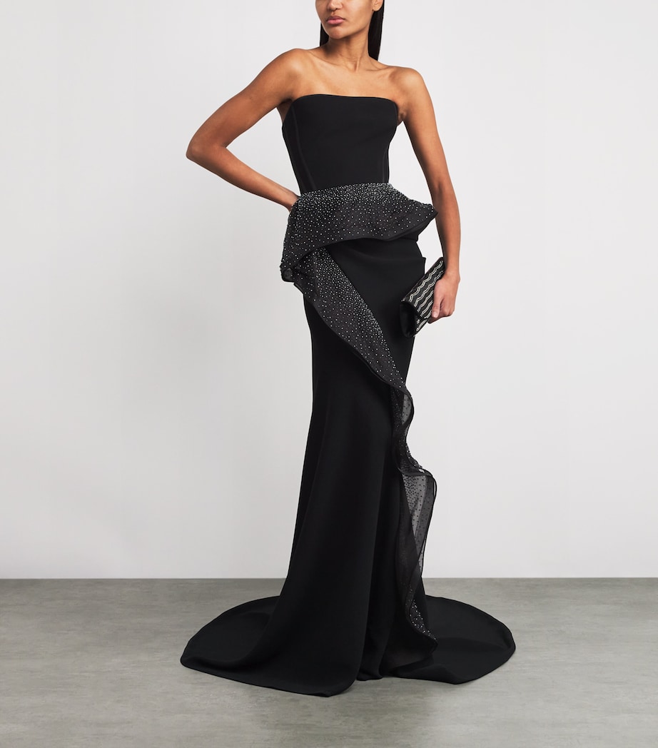 Embellished Hopeton Gown BLK/BEADED ATMSPHERE Image 2