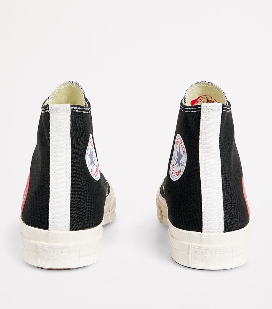 x Converse Heart Chuck Taylor All Star '70 High-Top Sneakers BLACK Image 4