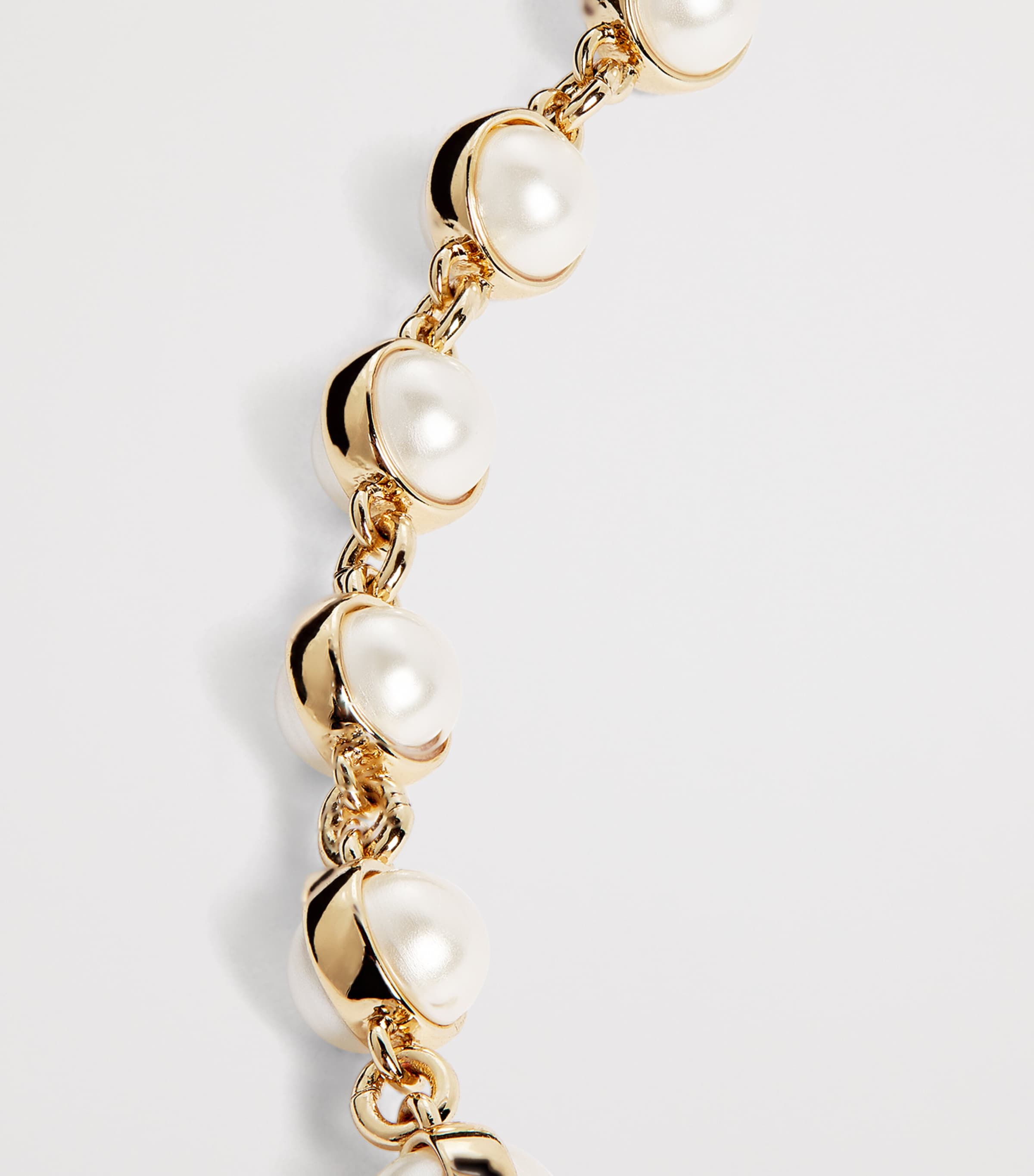 Pearl Necklace LIGHT BRASS / PEARL Image 5
