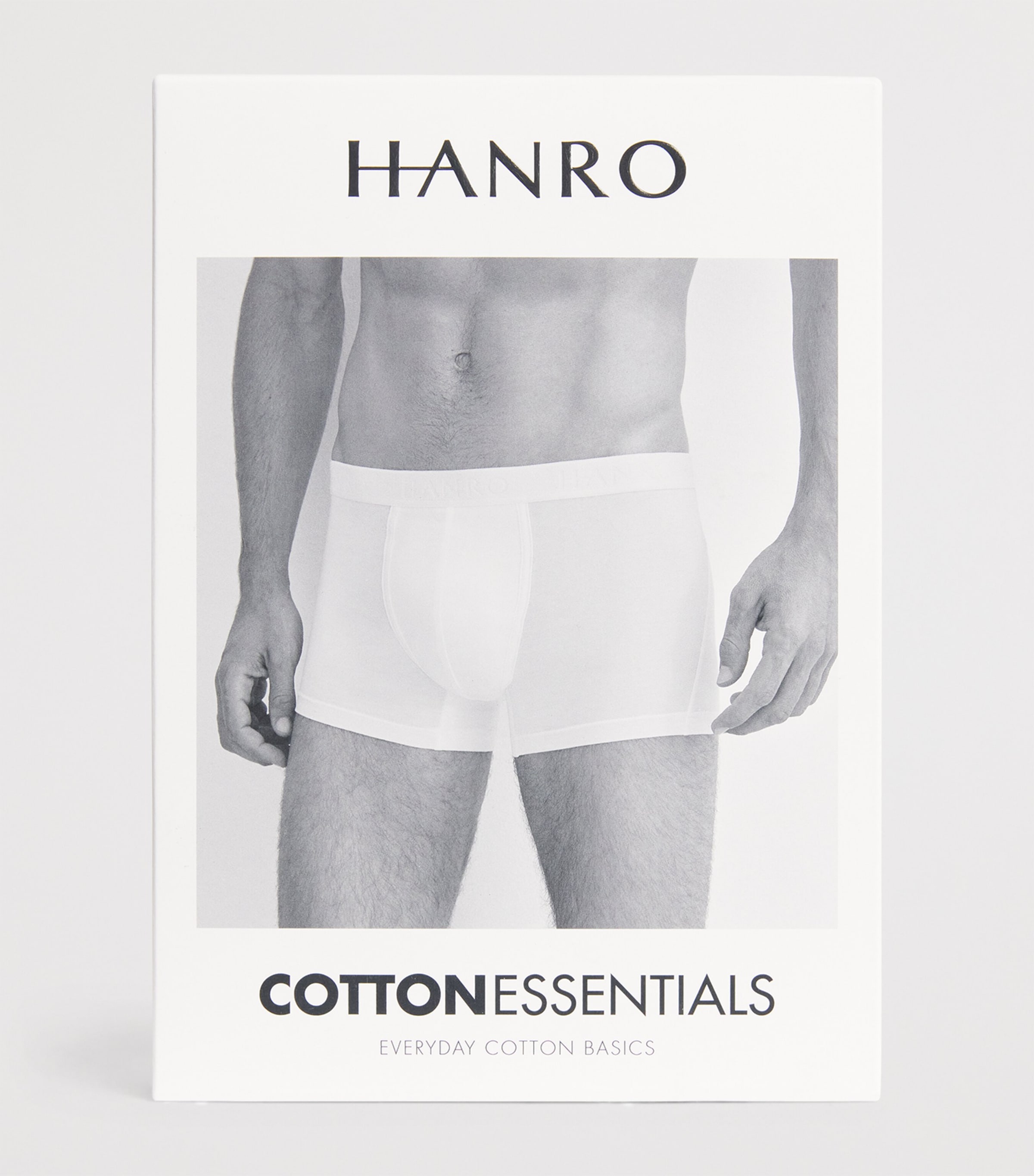 Cotton-Blend Essential Trunk 070100 ALL WHITE Image 4