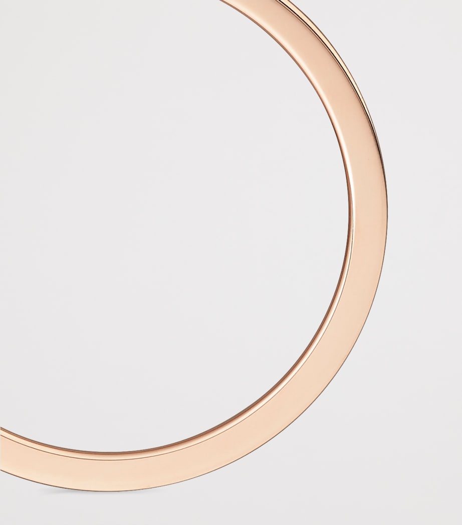 Cartier Rose Gold and Diamond C de Cartier Wedding Band (3mm) Rose Gold Image 9