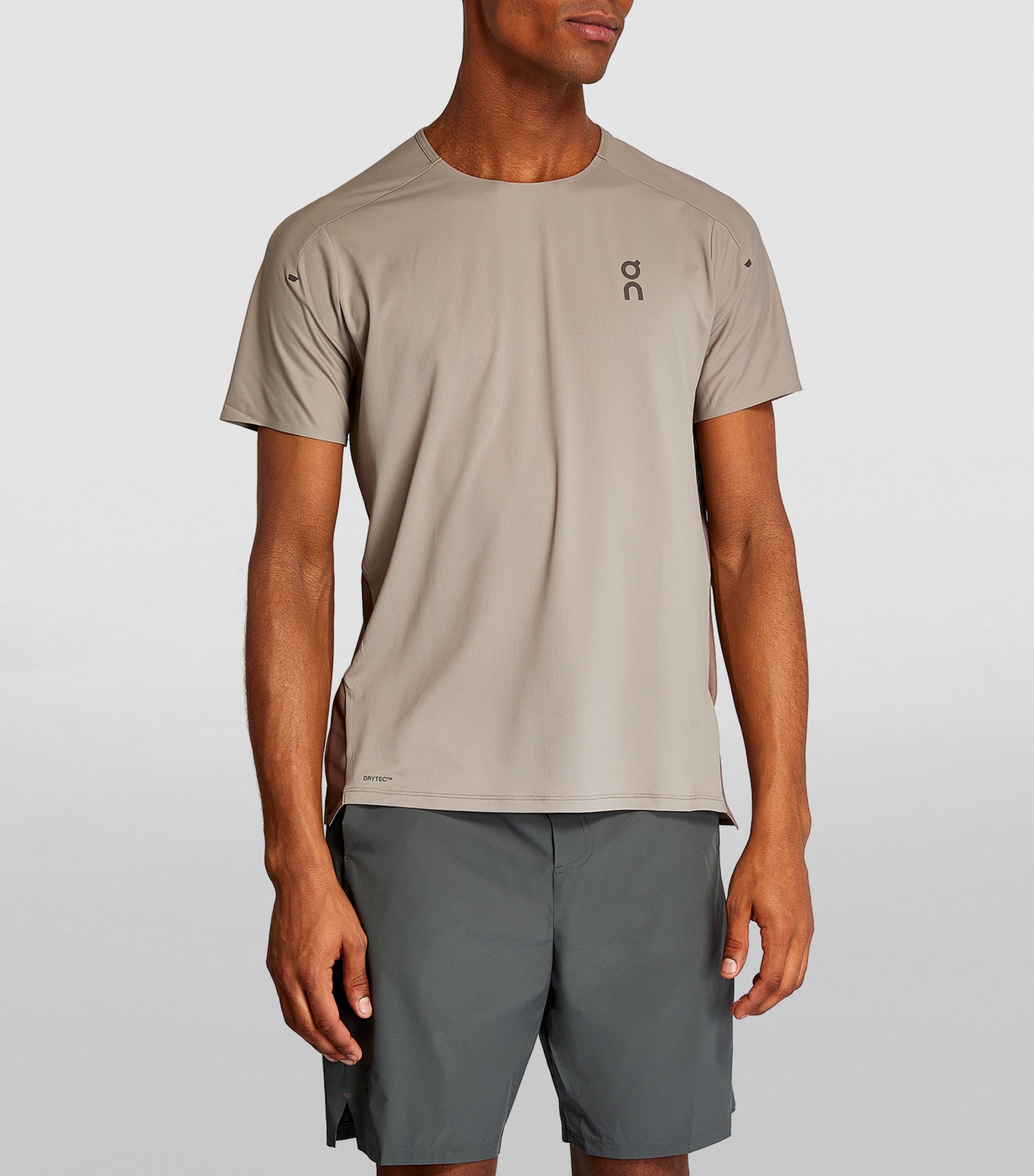 Performance Running T-Shirt CINDER | ASH Image 3