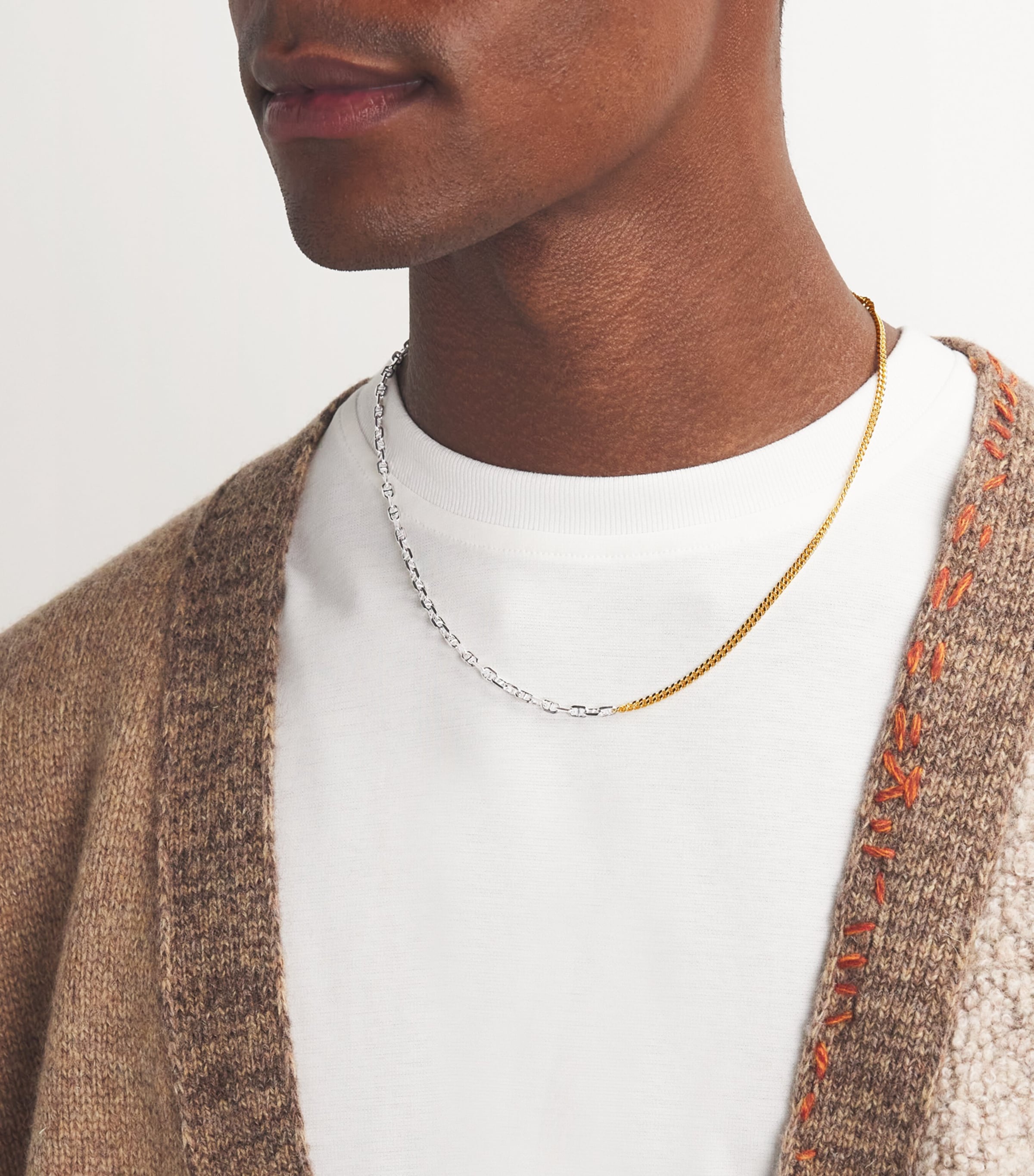 Rue Chain Duo Necklace NA Image 2