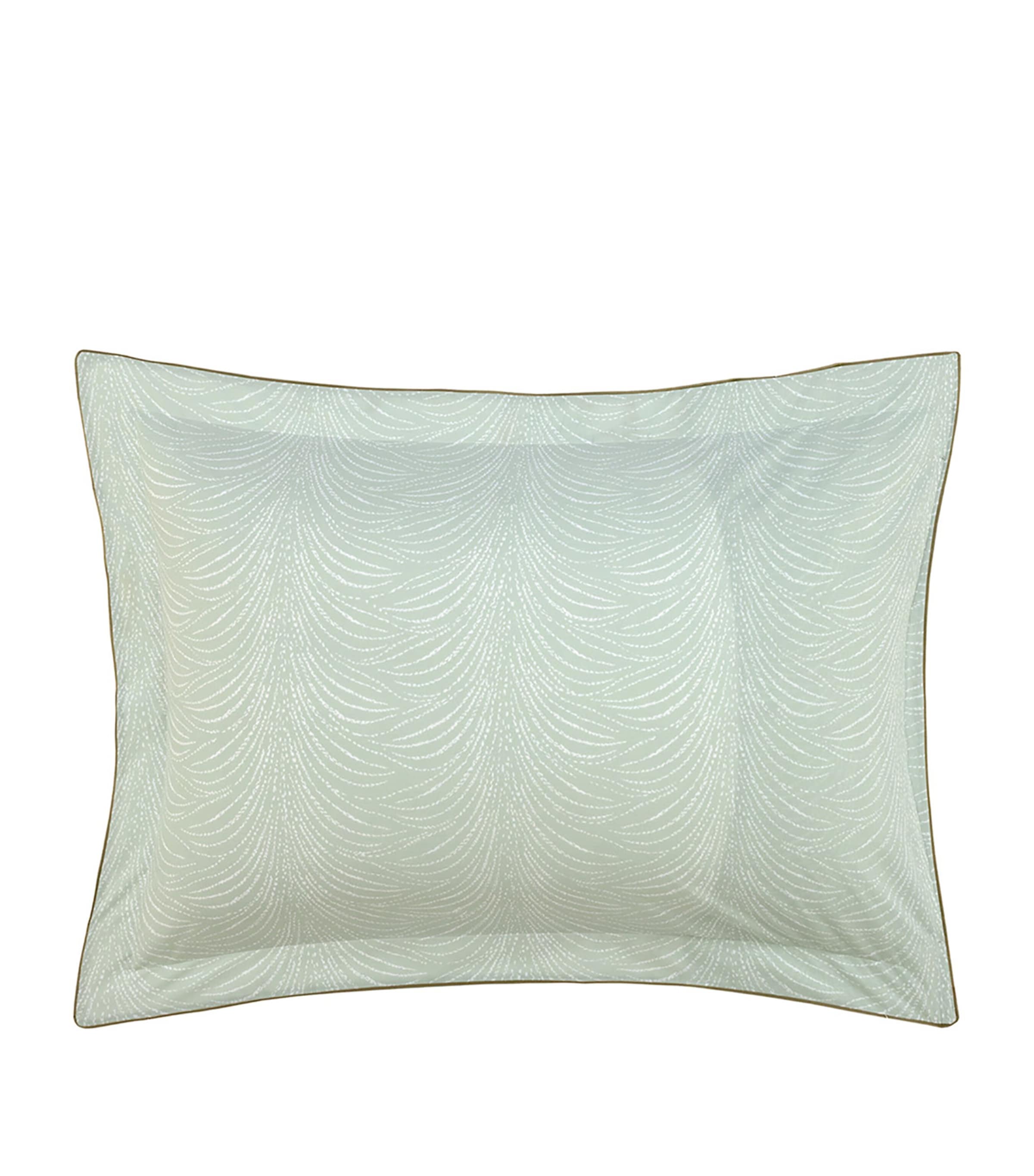 Yves Delorme Pollen King Oxford Pillowcase (54cm x 94cm) Multicoloured Image 3