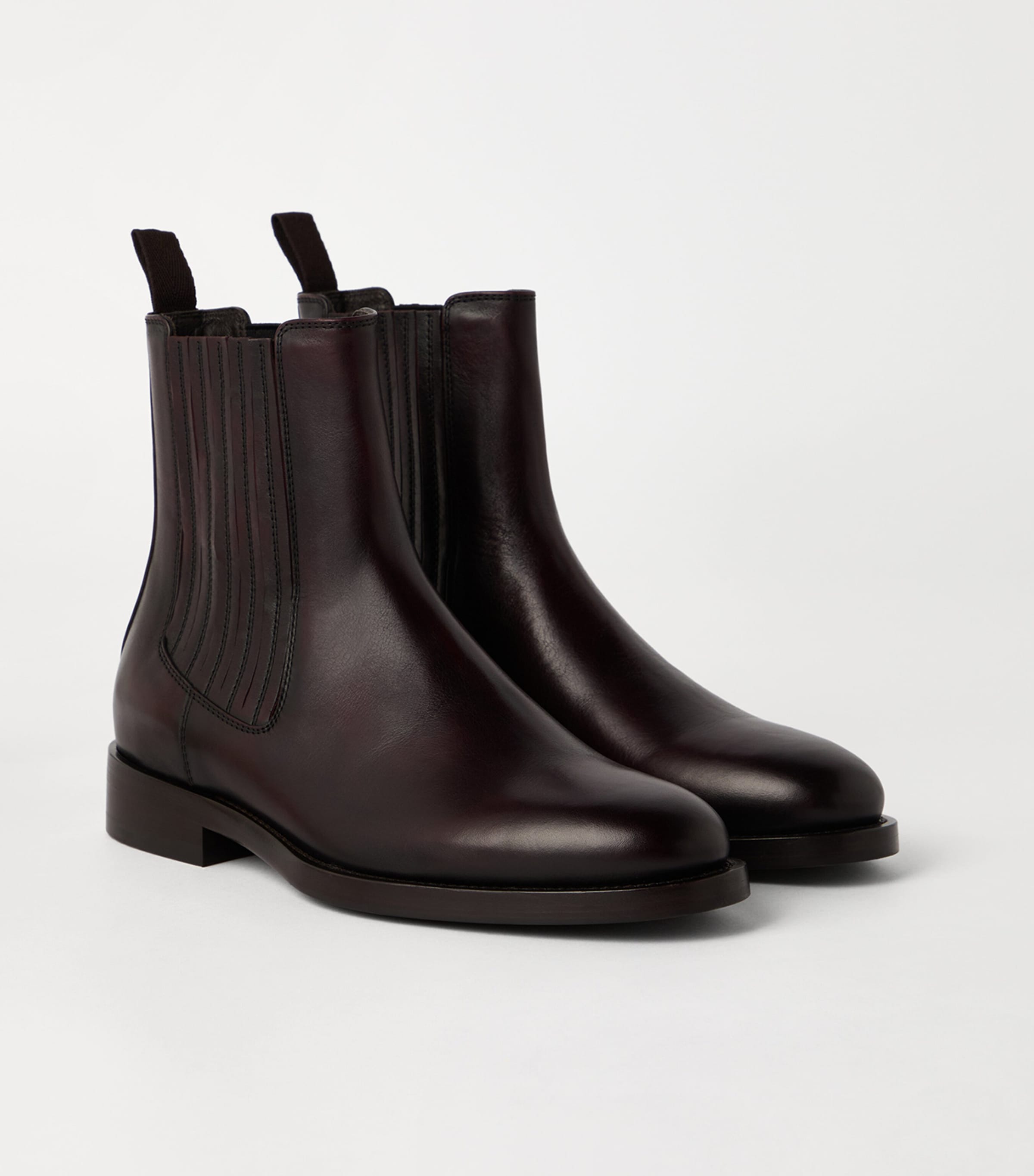 Burnished Leather Chelsea Boots C4235 Image 3