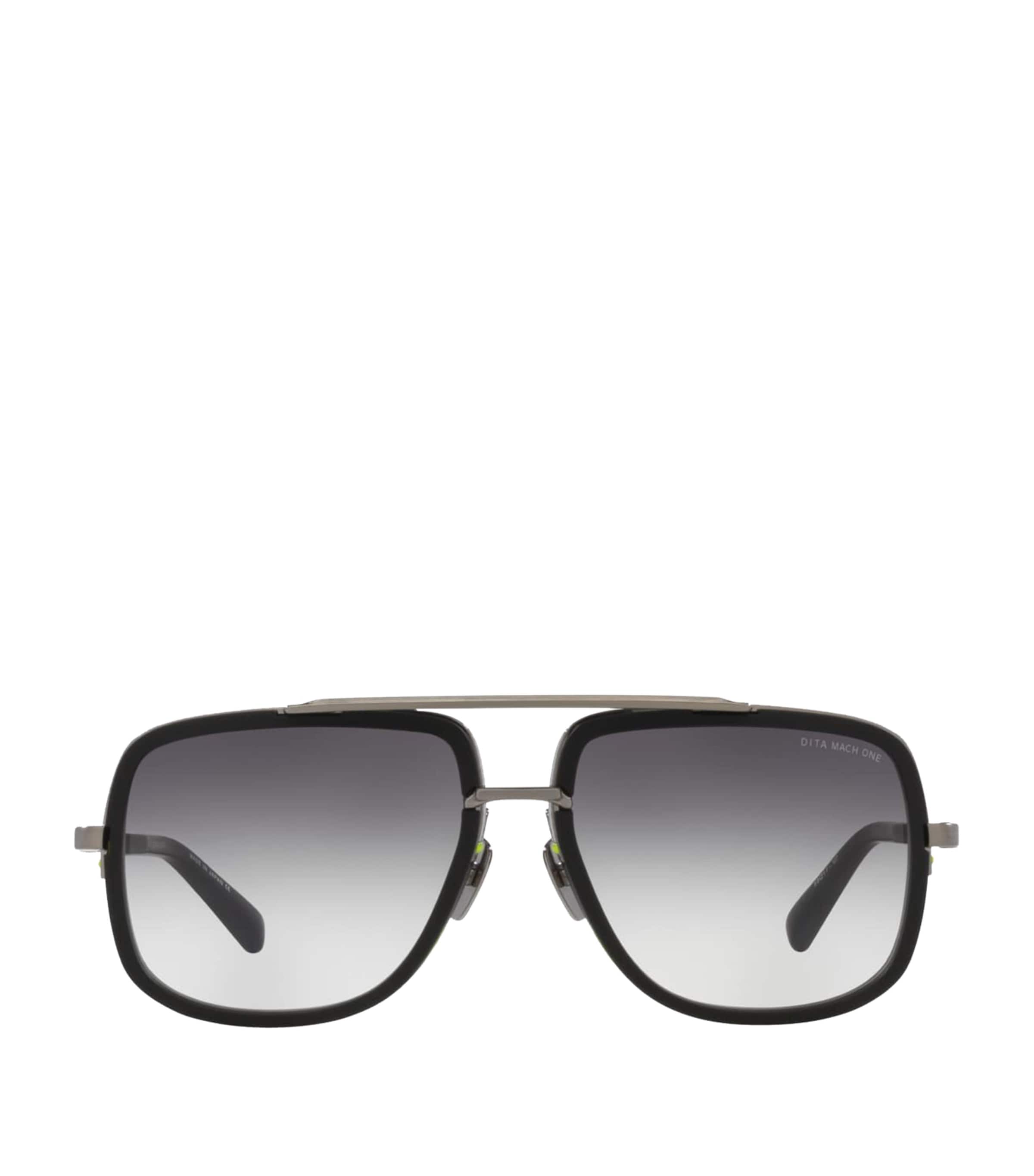 DITA Mach-One Drx-2030 Square Sunglasses Black Image 1