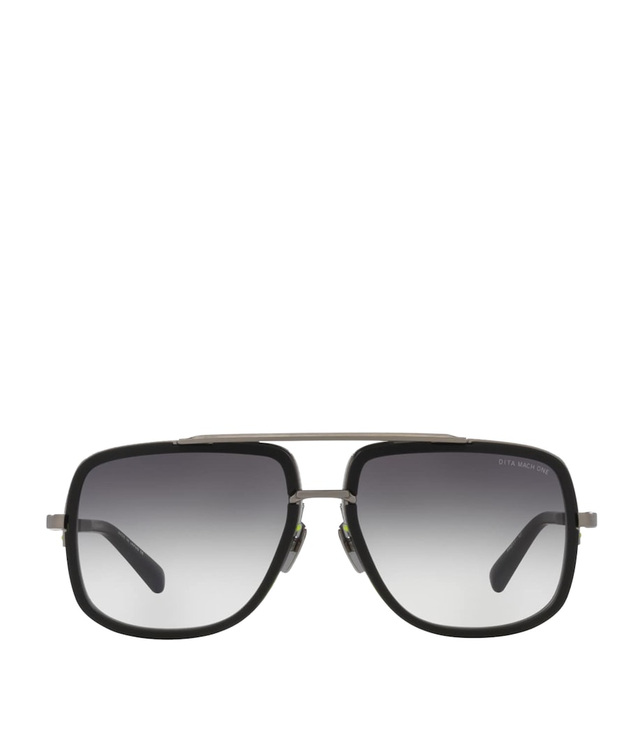 DITA Mach-One Drx-2030 Square Sunglasses Black Image 1