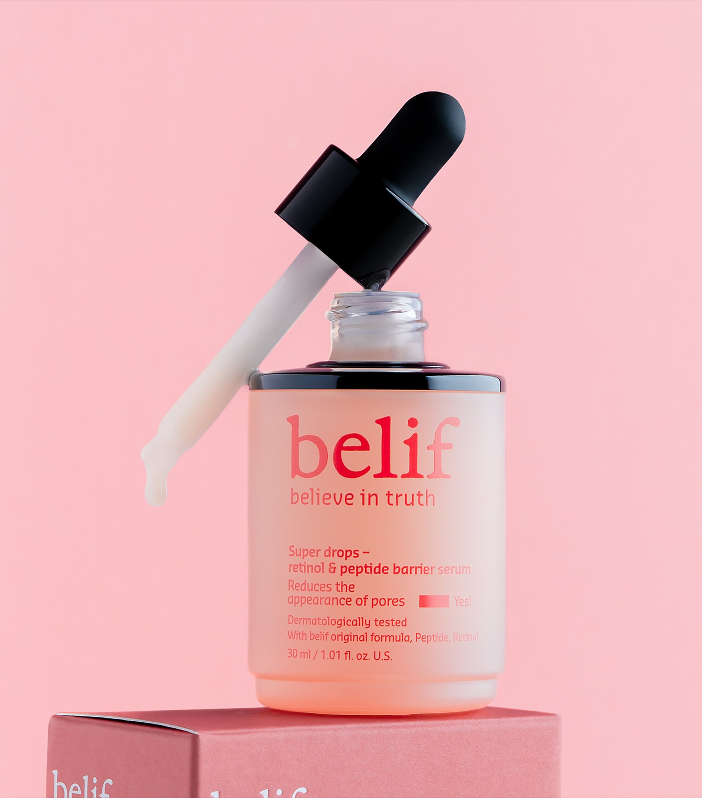 Belif Super Drops Retinol & Peptide Barrier Serum (30ml) Image 2