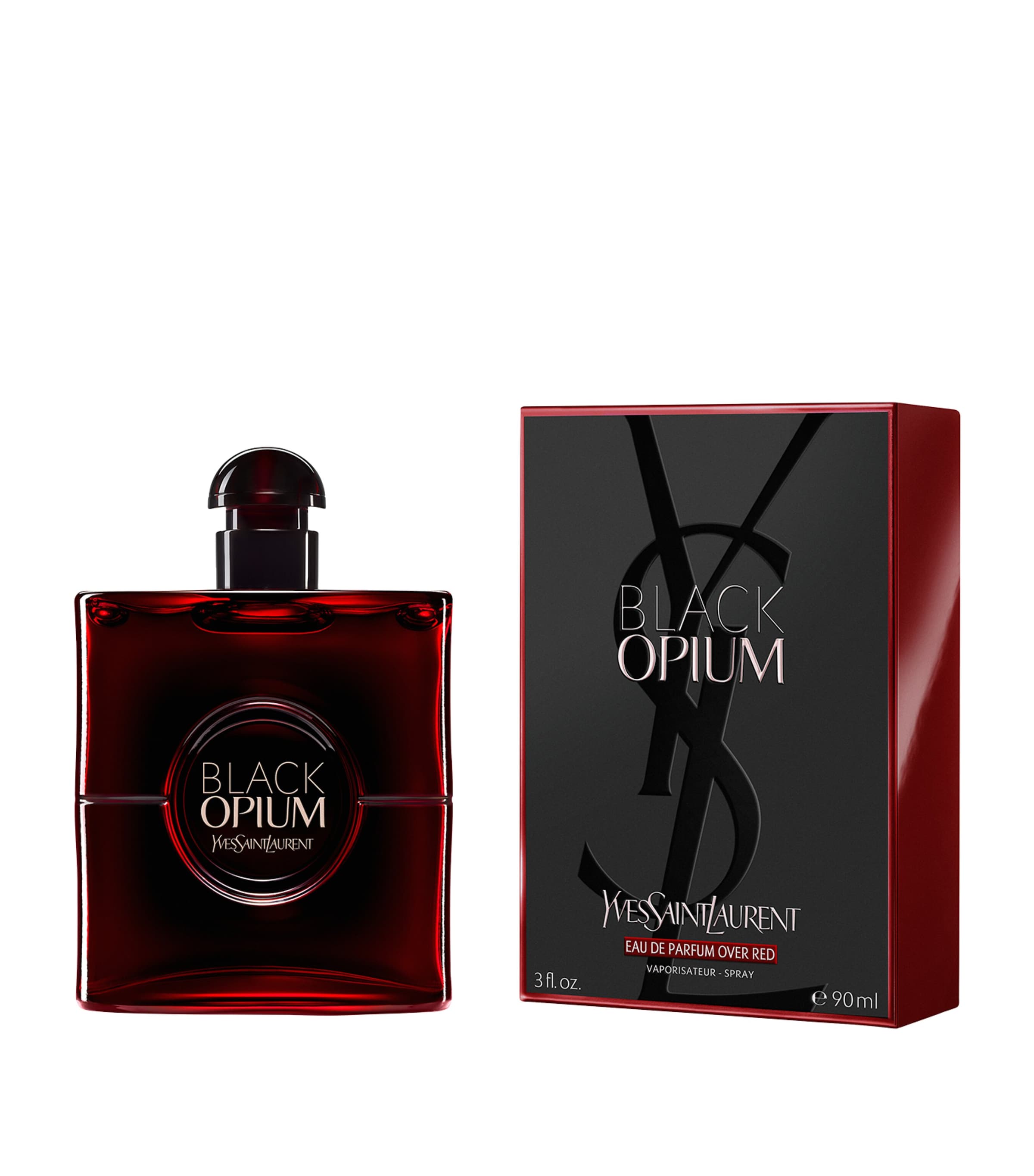 ysl 香水 BLACK OPIUM 30ml YSL Black Opium Eau de Parfum Over Red (90ml) | Harrods US