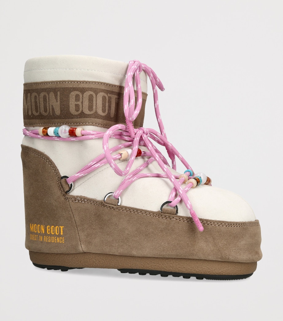 x Guest in Residence Icon Low Suede Boots BEIGE COMB Image 3