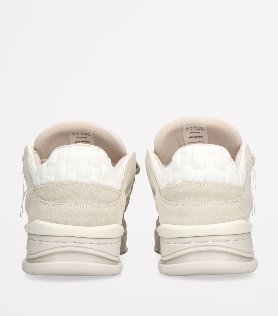 Leather Area Low-Top Sneakers WHITE Image 2