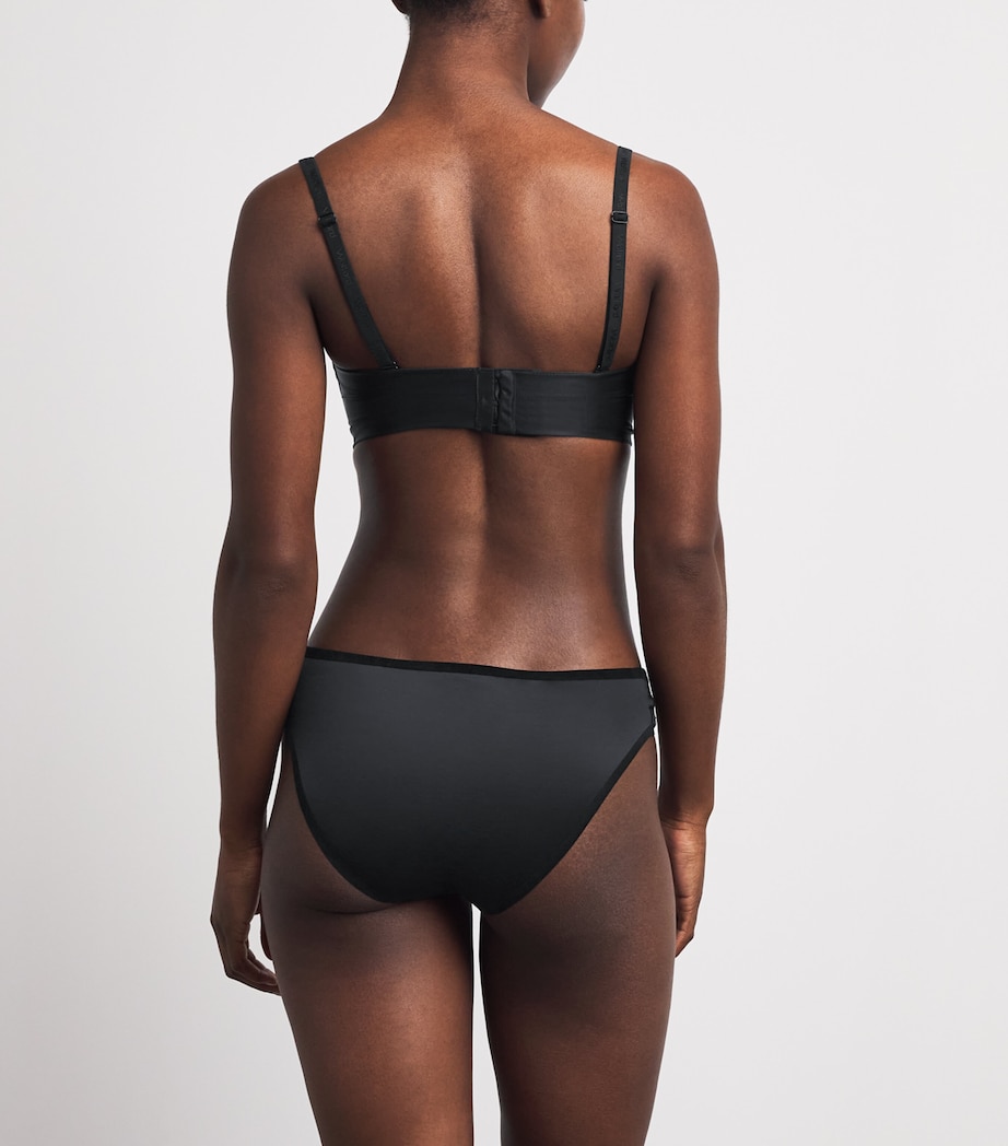 Wolford Womens Sheer Touch Bandeau Bra Black Image 3