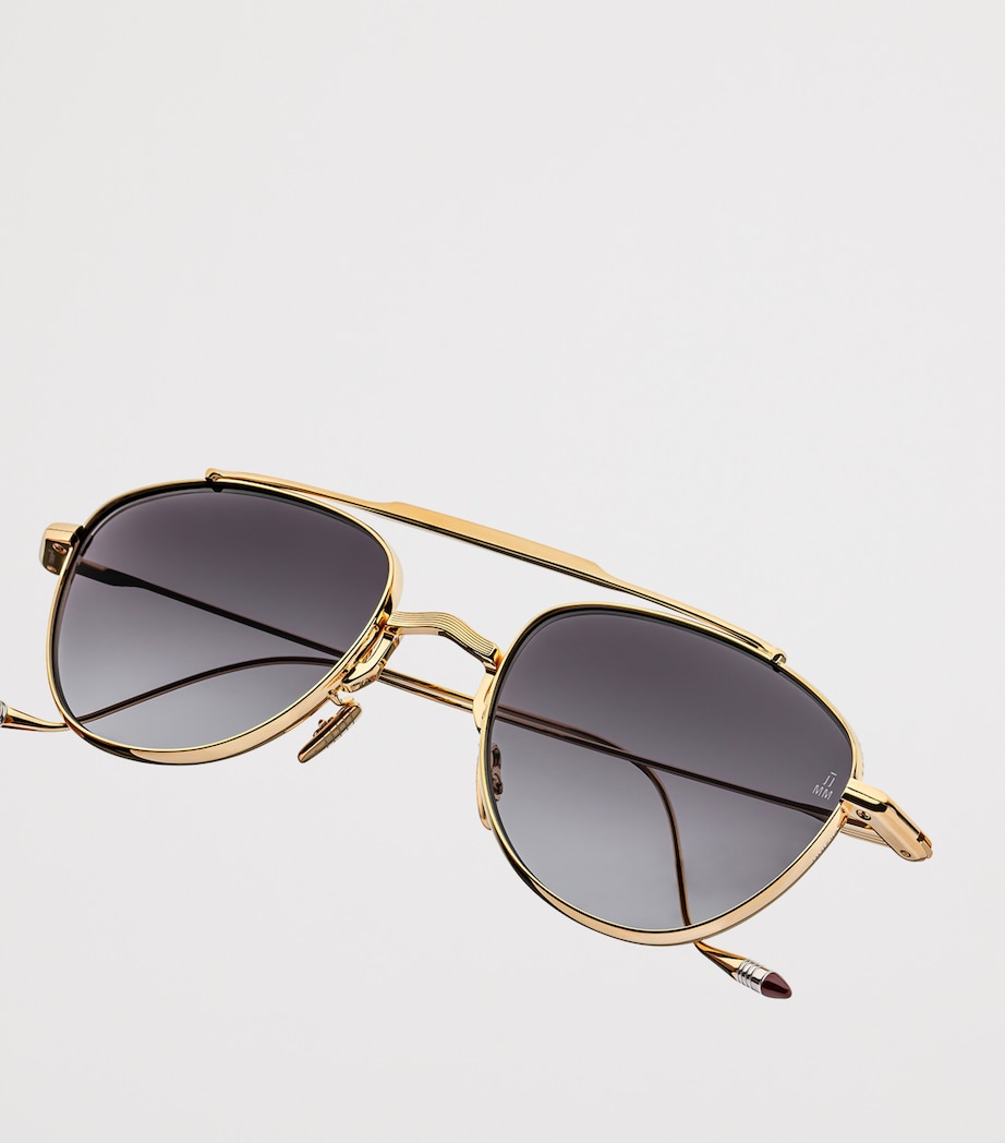 Titanium Flynn Aviator Sunglasses 7C-CIA Image 3