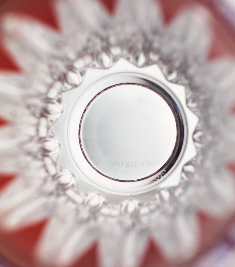 Set of 2 Crystal Firework Shot Glasses (56ml) RED Image 4