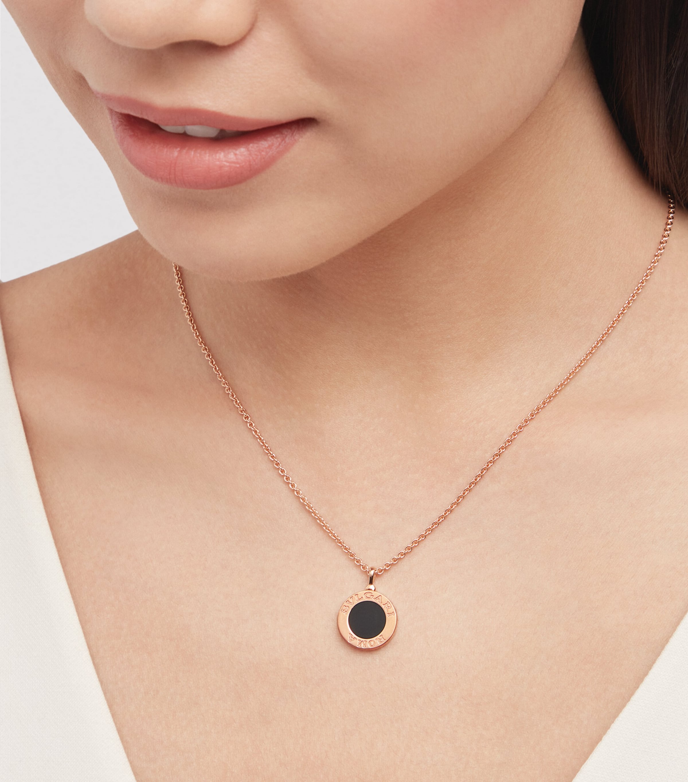 Bvlgari Rose Gold, Diamond and Onyx BVLGARI BVLGARI Necklace