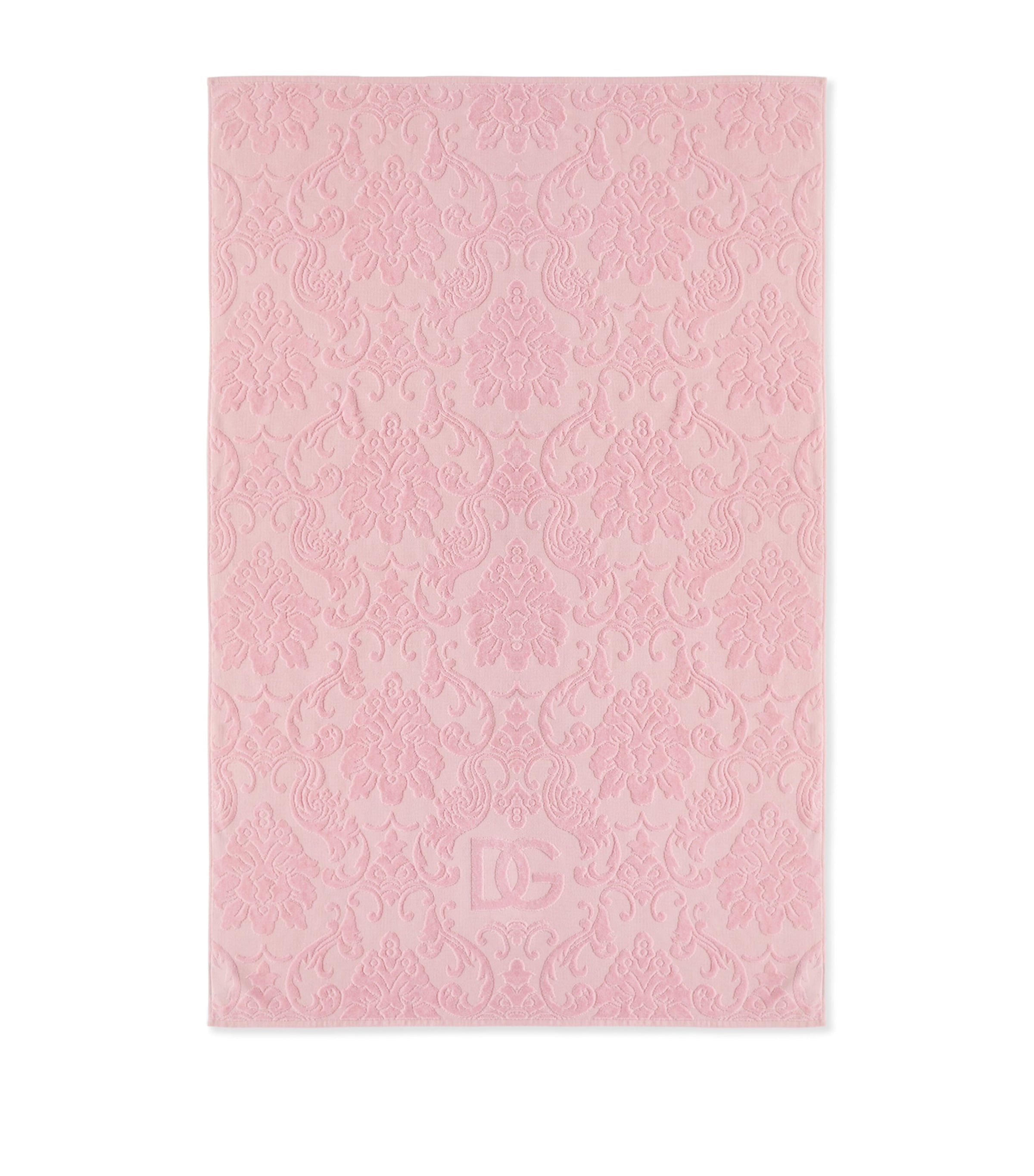 Set of 5 Cotton Jacquard Bath Towels U0053 ROSA Image 4